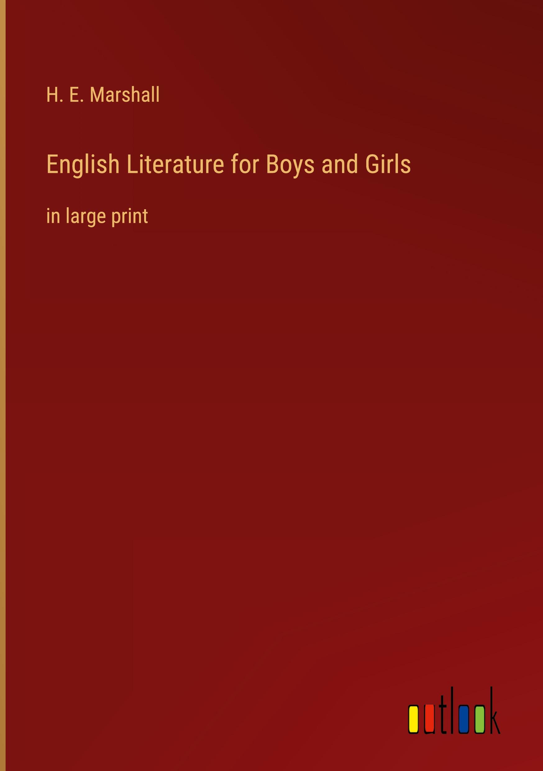 English Literature for Boys and Girls