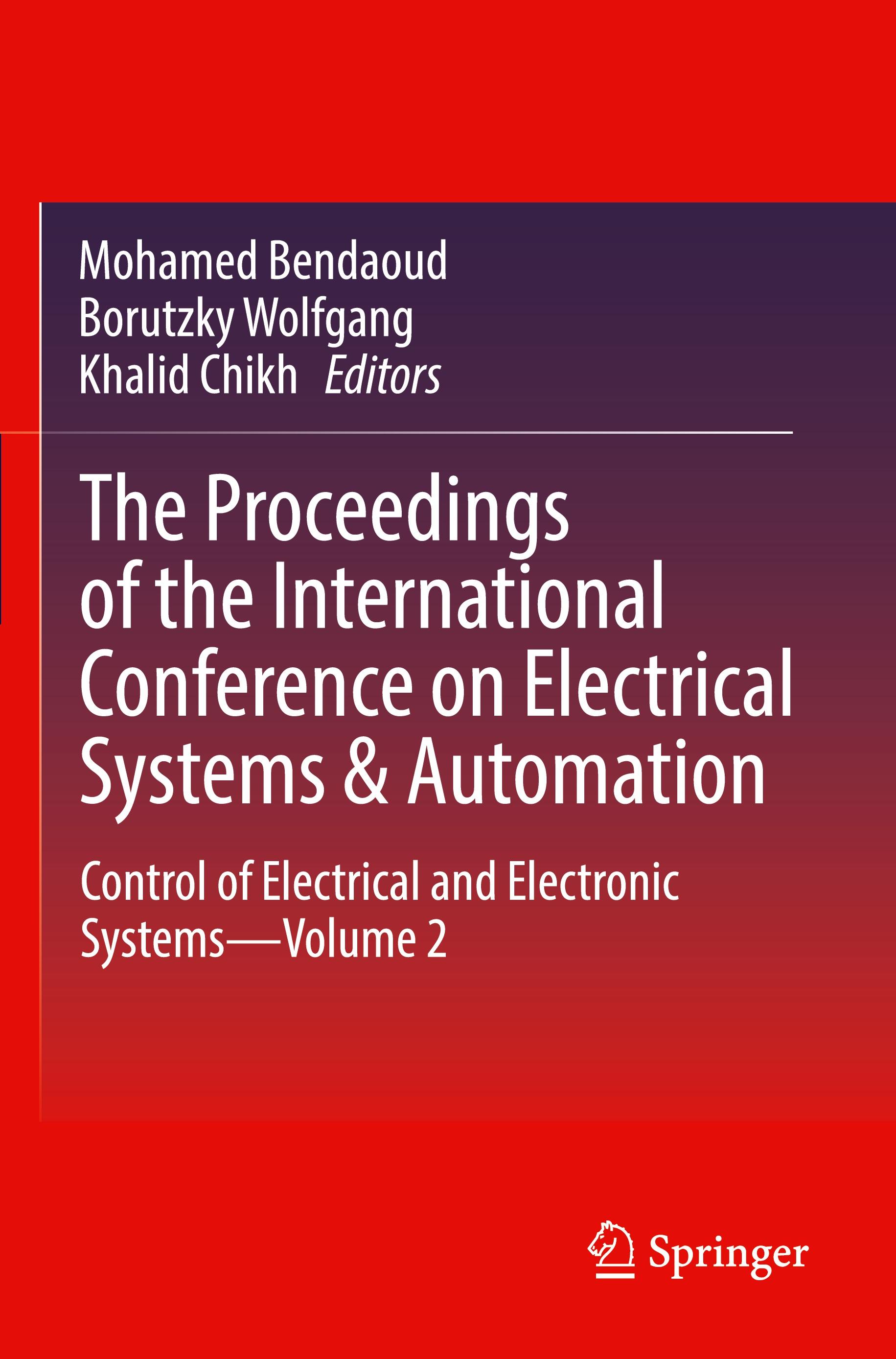 The Proceedings of the International Conference on Electrical Systems & Automation