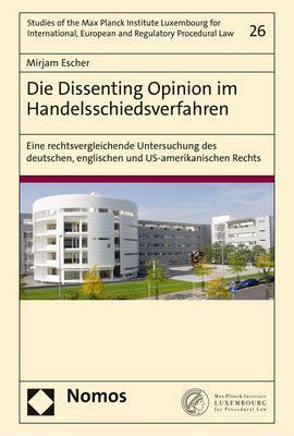 Die Dissenting Opinion im Handelsschiedsverfahren