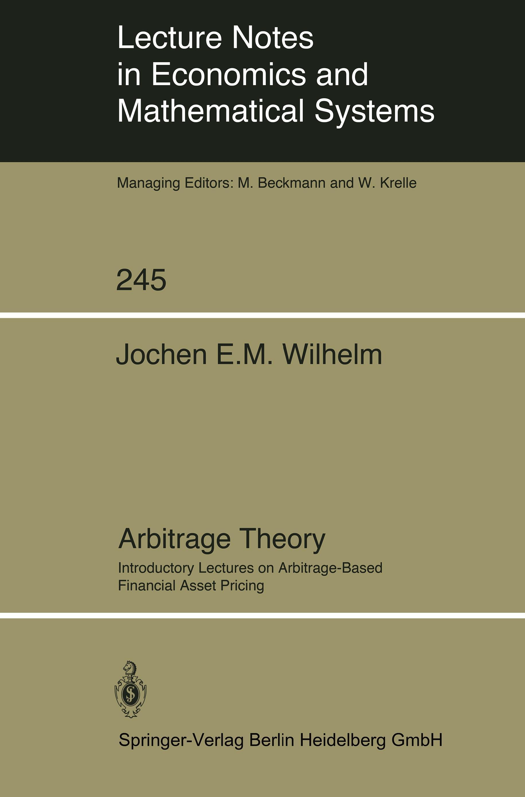 Arbitrage Theory