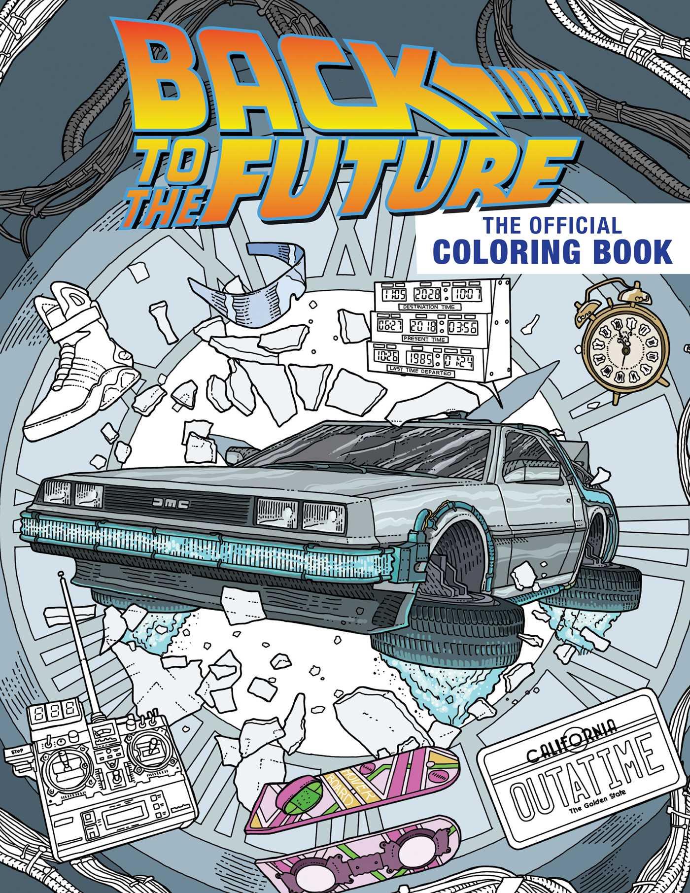 Back to the Future: The Official Coloring Book