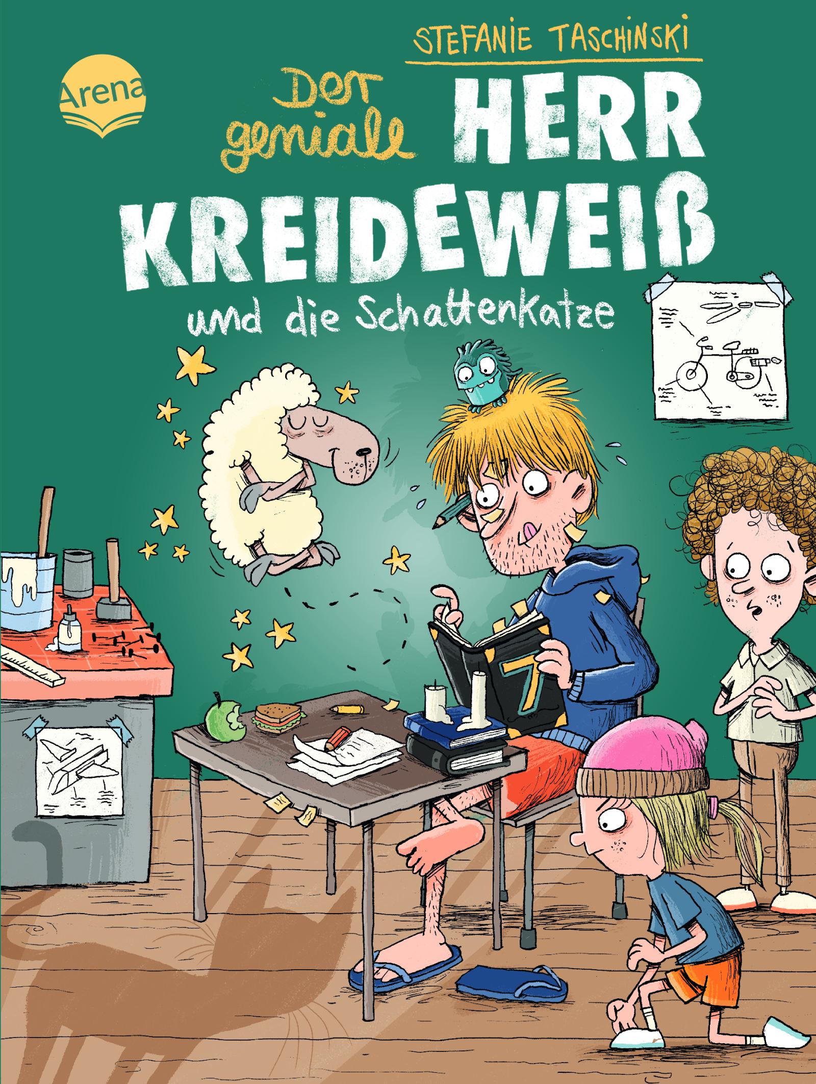 Der geniale Herr Kreideweiß (2). Der geniale Herr Kreideweiß und die Schattenkatze