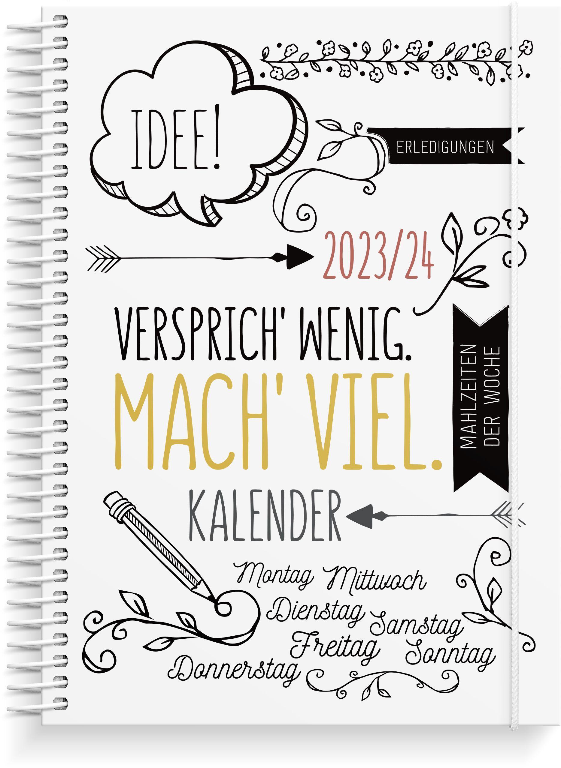 Burde Doodle A5 Schülerkalender 2023/2024