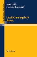 Locally Semialgebraic Spaces