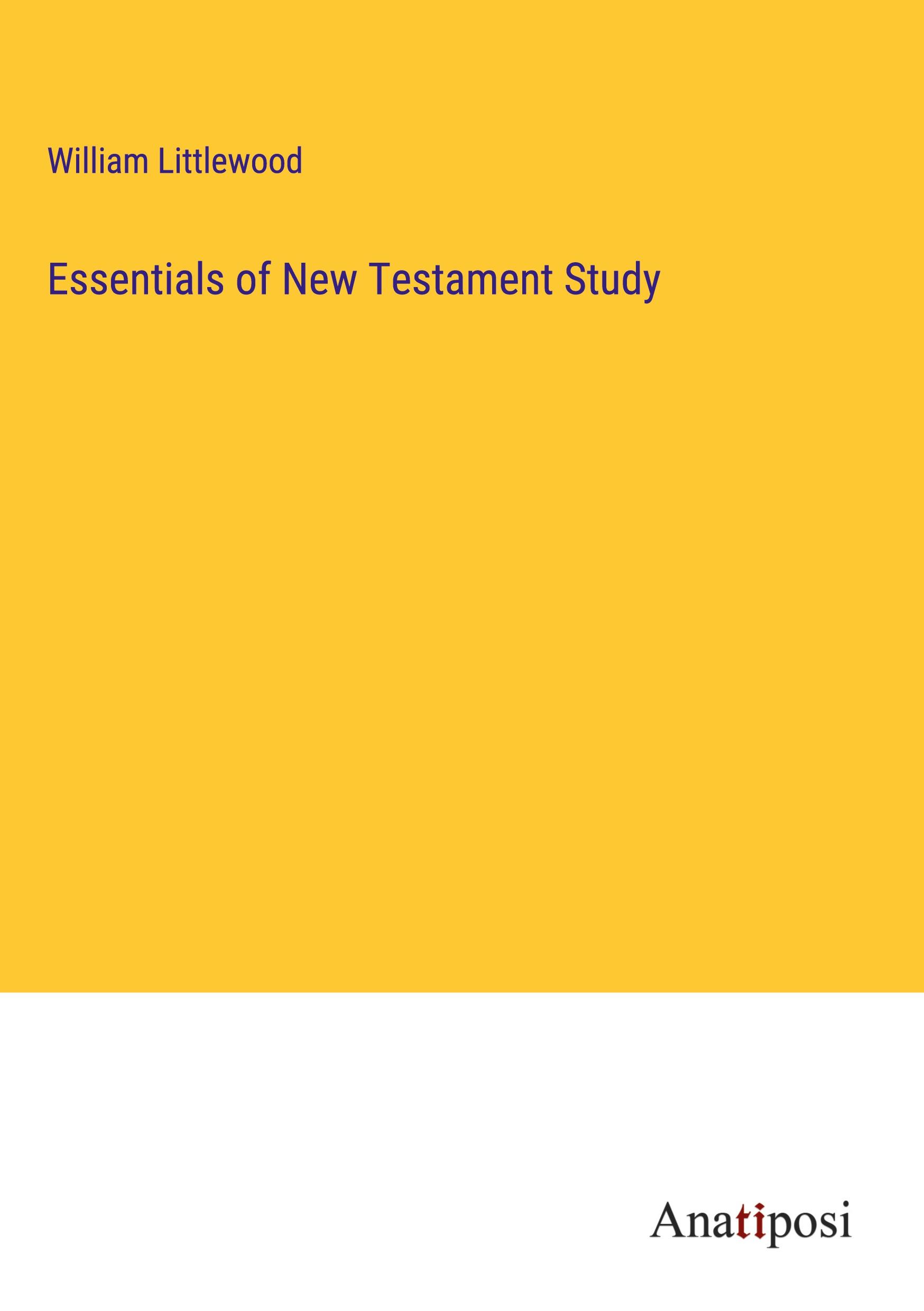 Essentials of New Testament Study