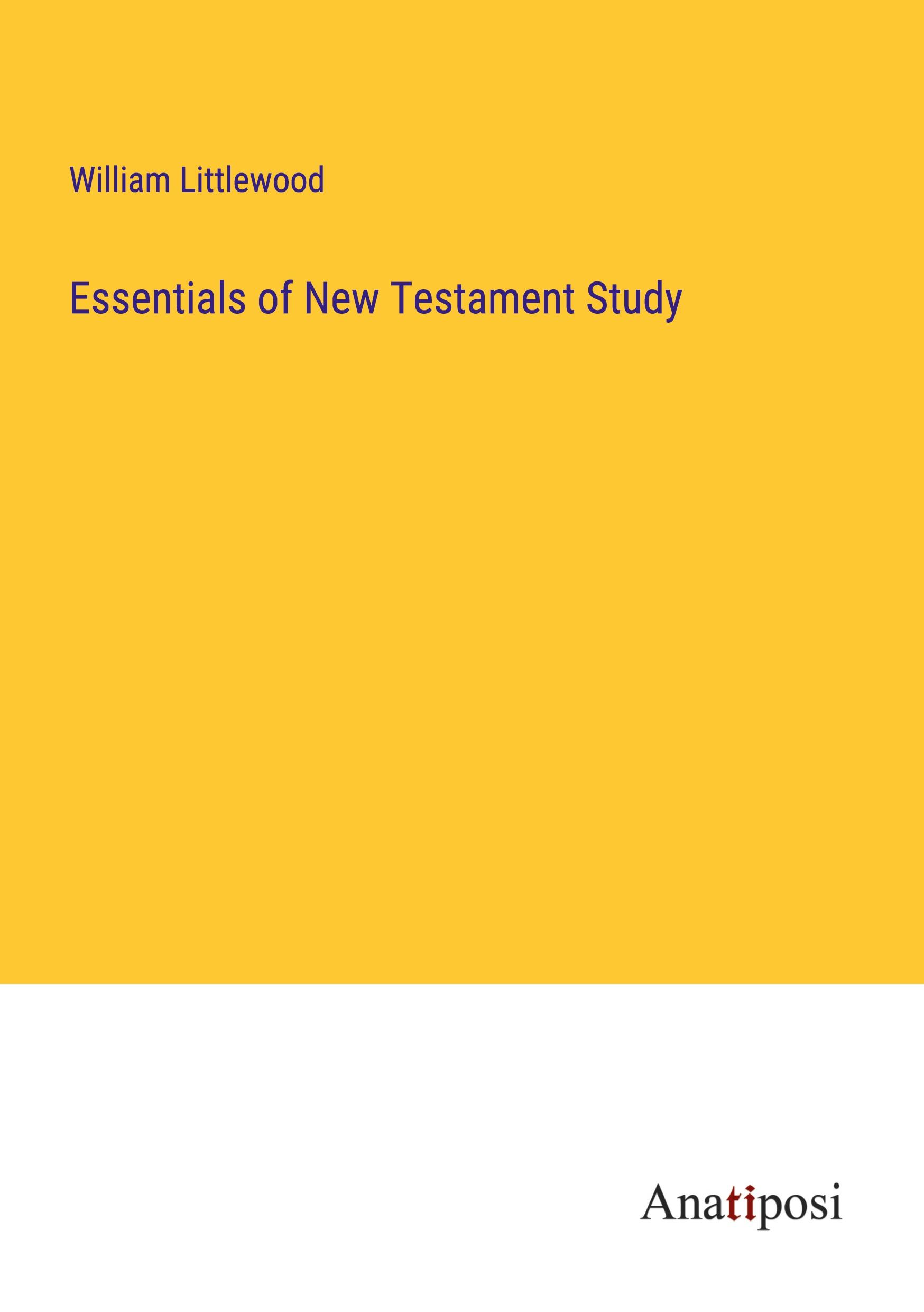 Essentials of New Testament Study