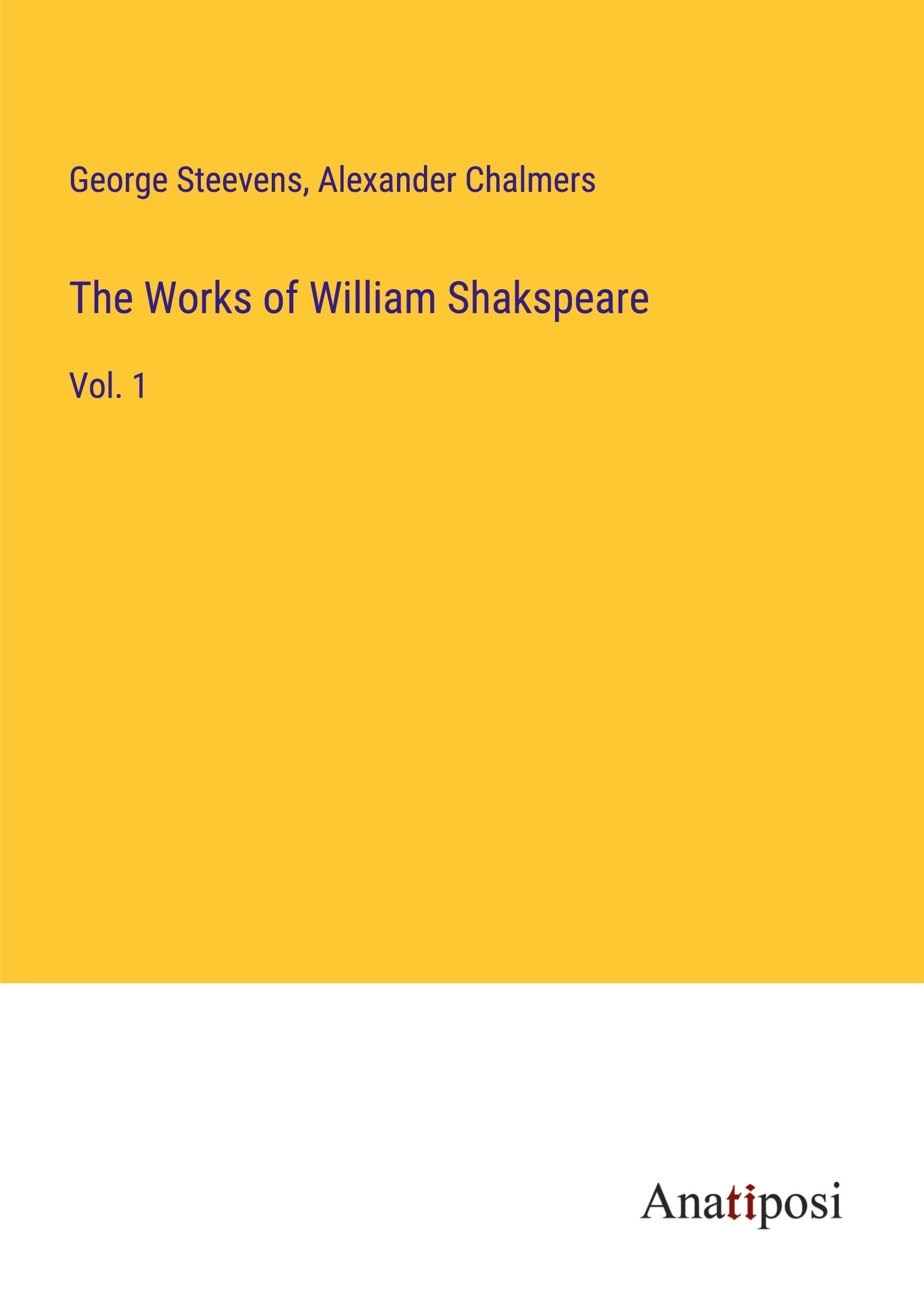 The Works of William Shakspeare