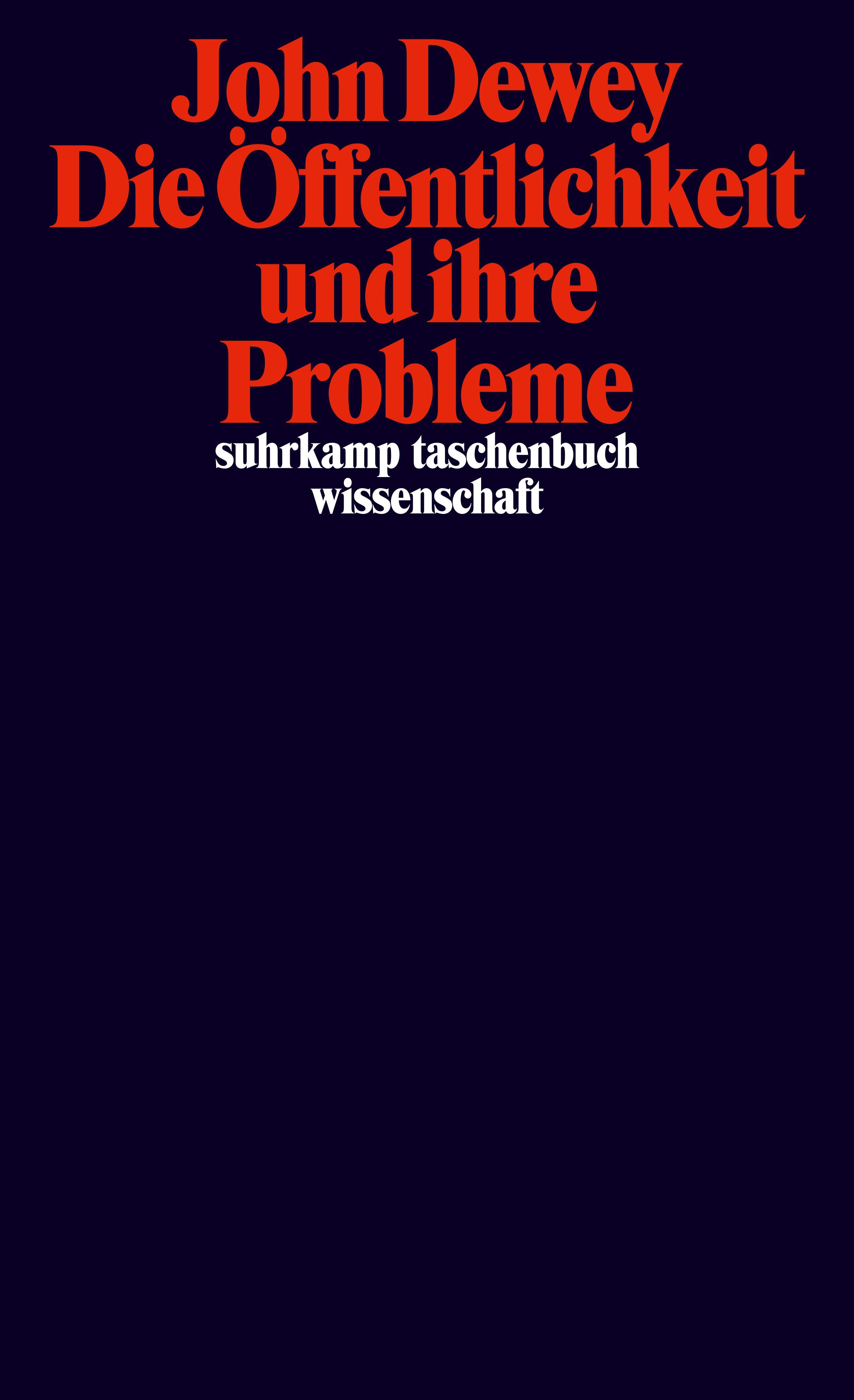 Die Öffentlichkeit und ihre Probleme