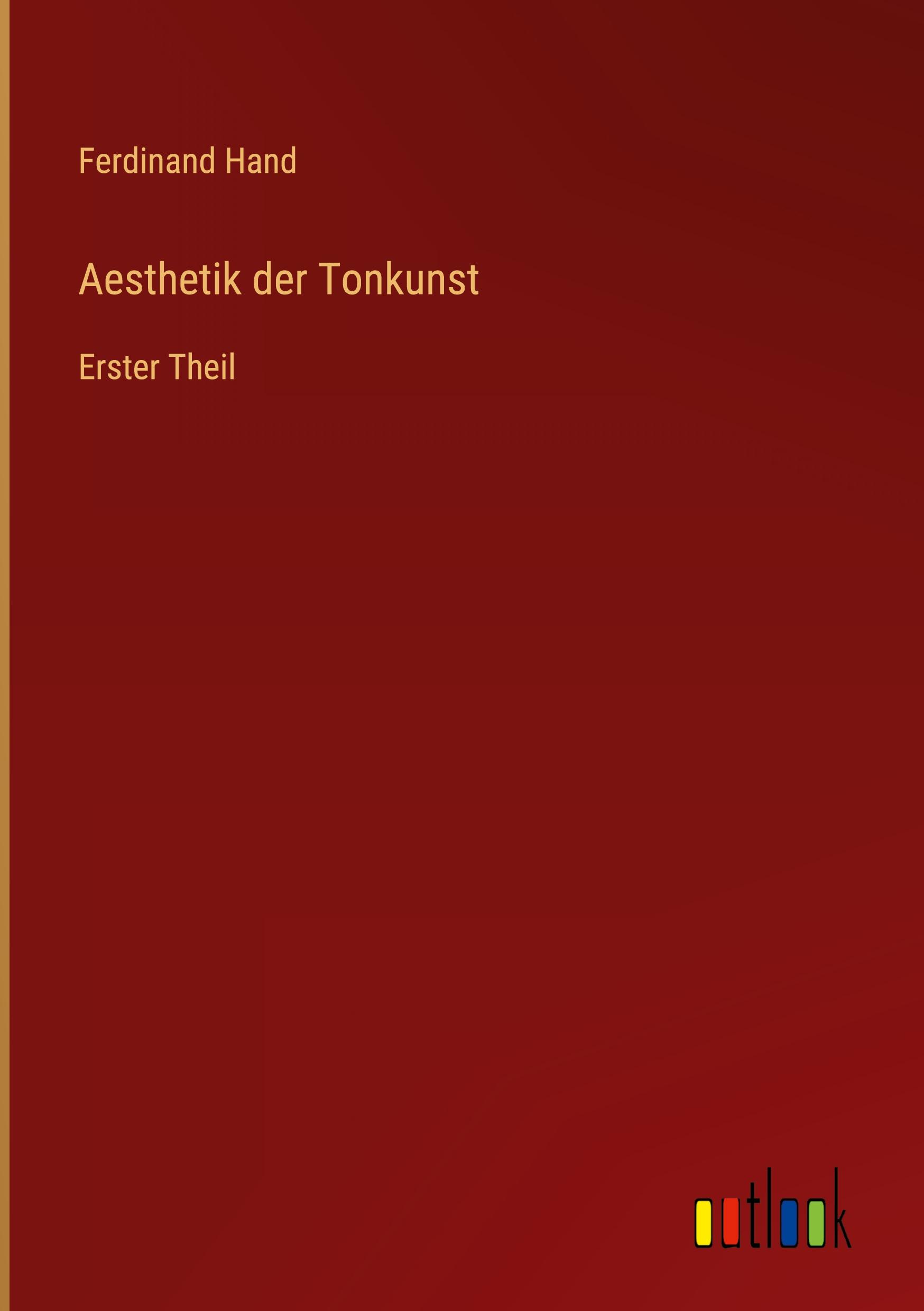 Aesthetik der Tonkunst