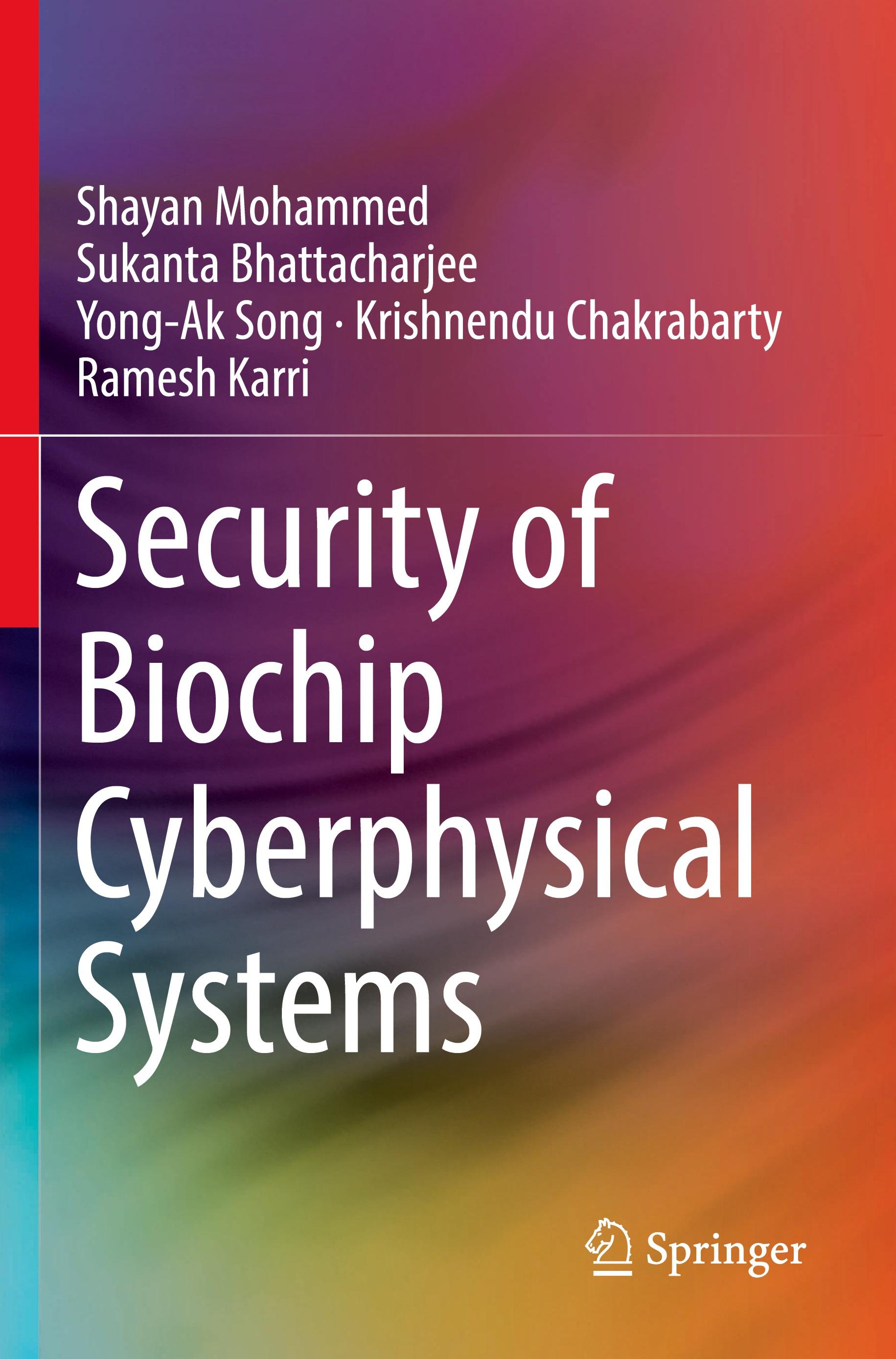 Security of Biochip Cyberphysical Systems