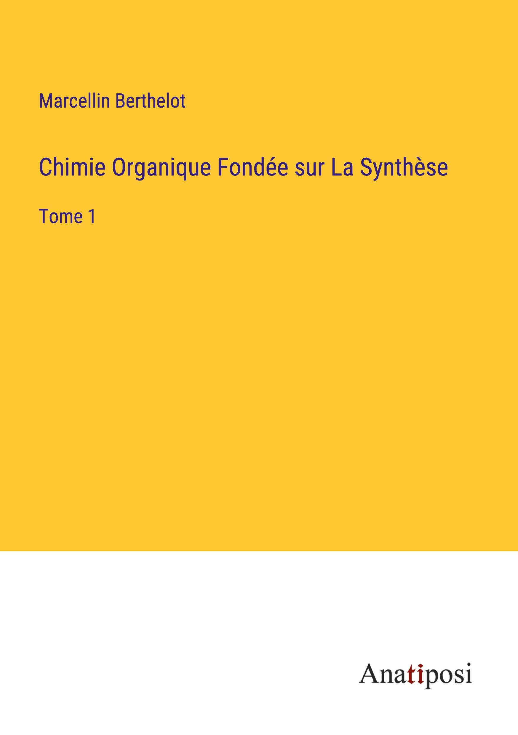 Chimie Organique Fondée sur La Synthèse