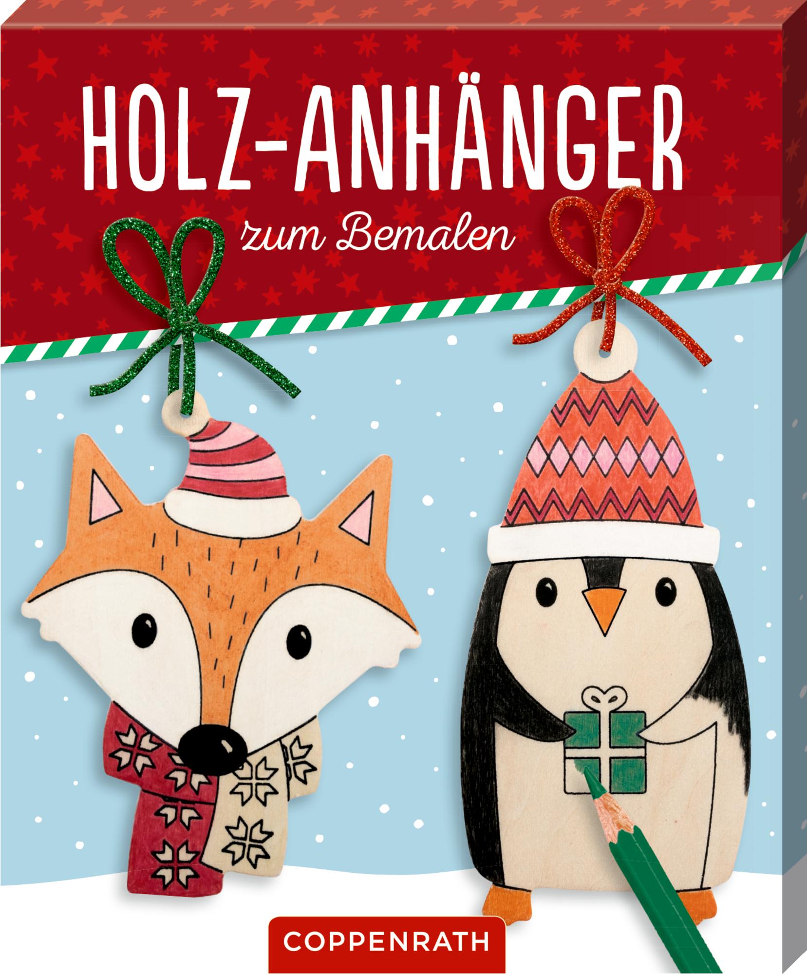 Holz-Anhänger zum Bemalen