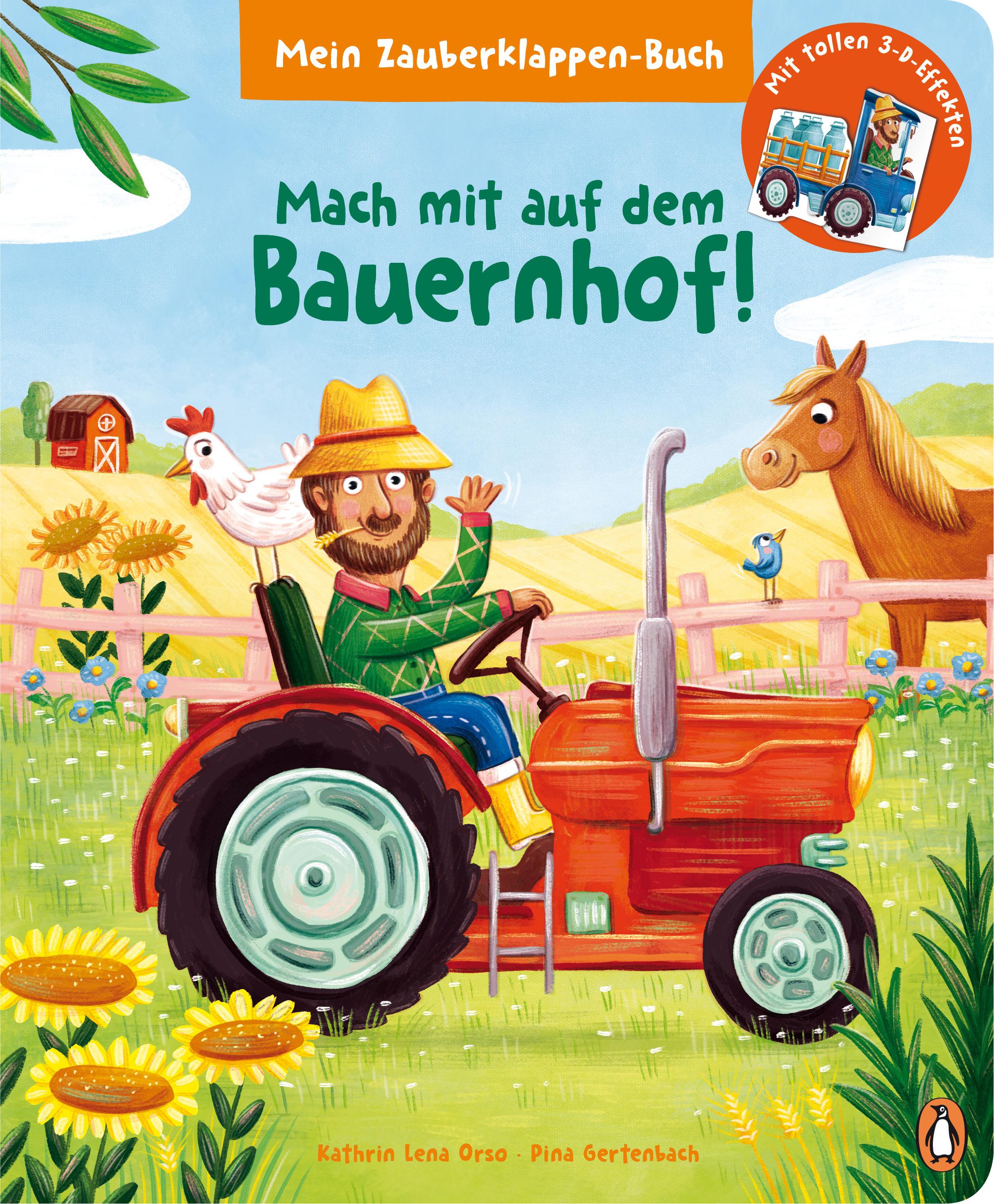 Mein Zauberklappen-Buch - Mach mit auf dem Bauernhof!