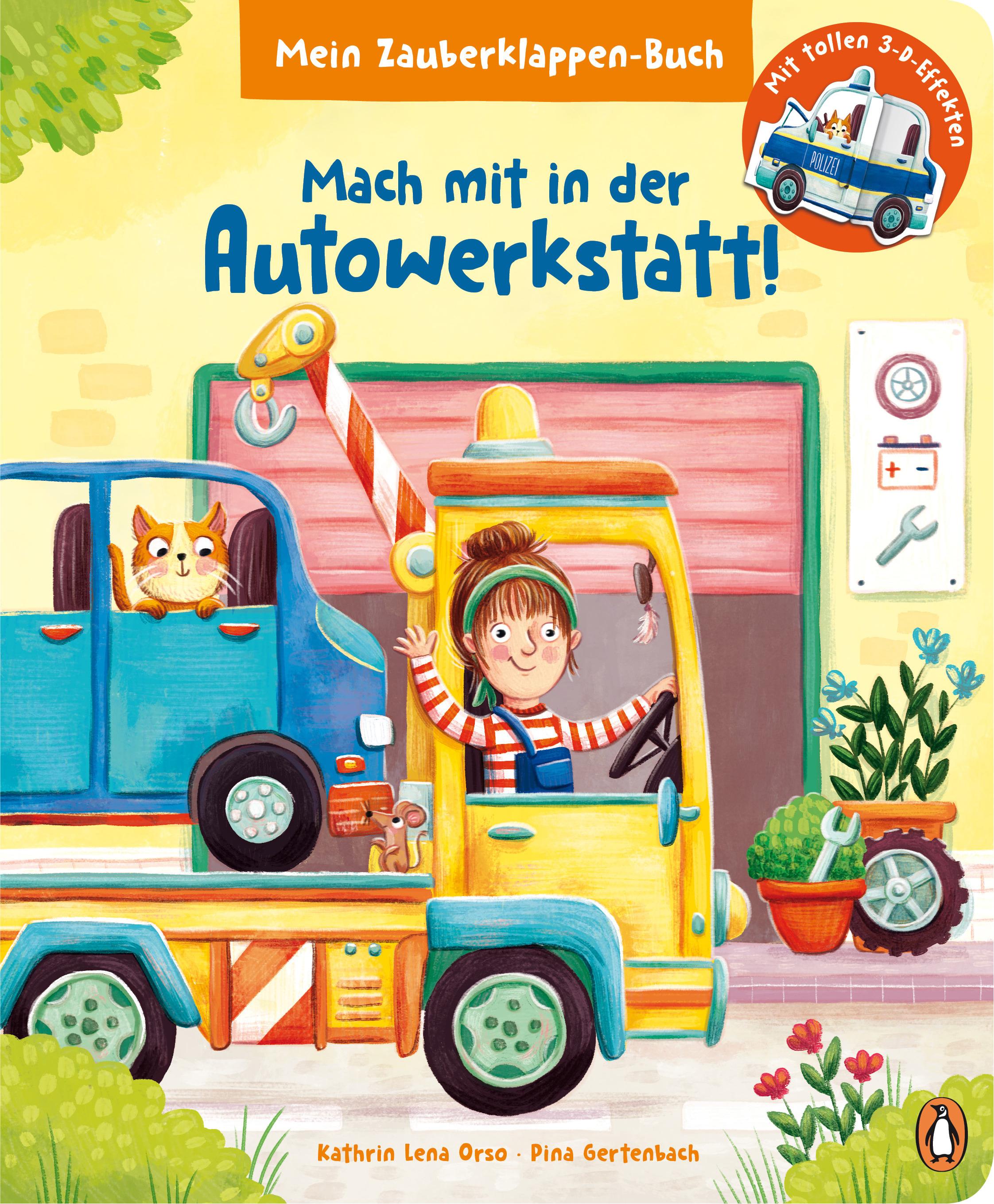 Mein Zauberklappen-Buch - Mach mit in der Autowerkstatt!