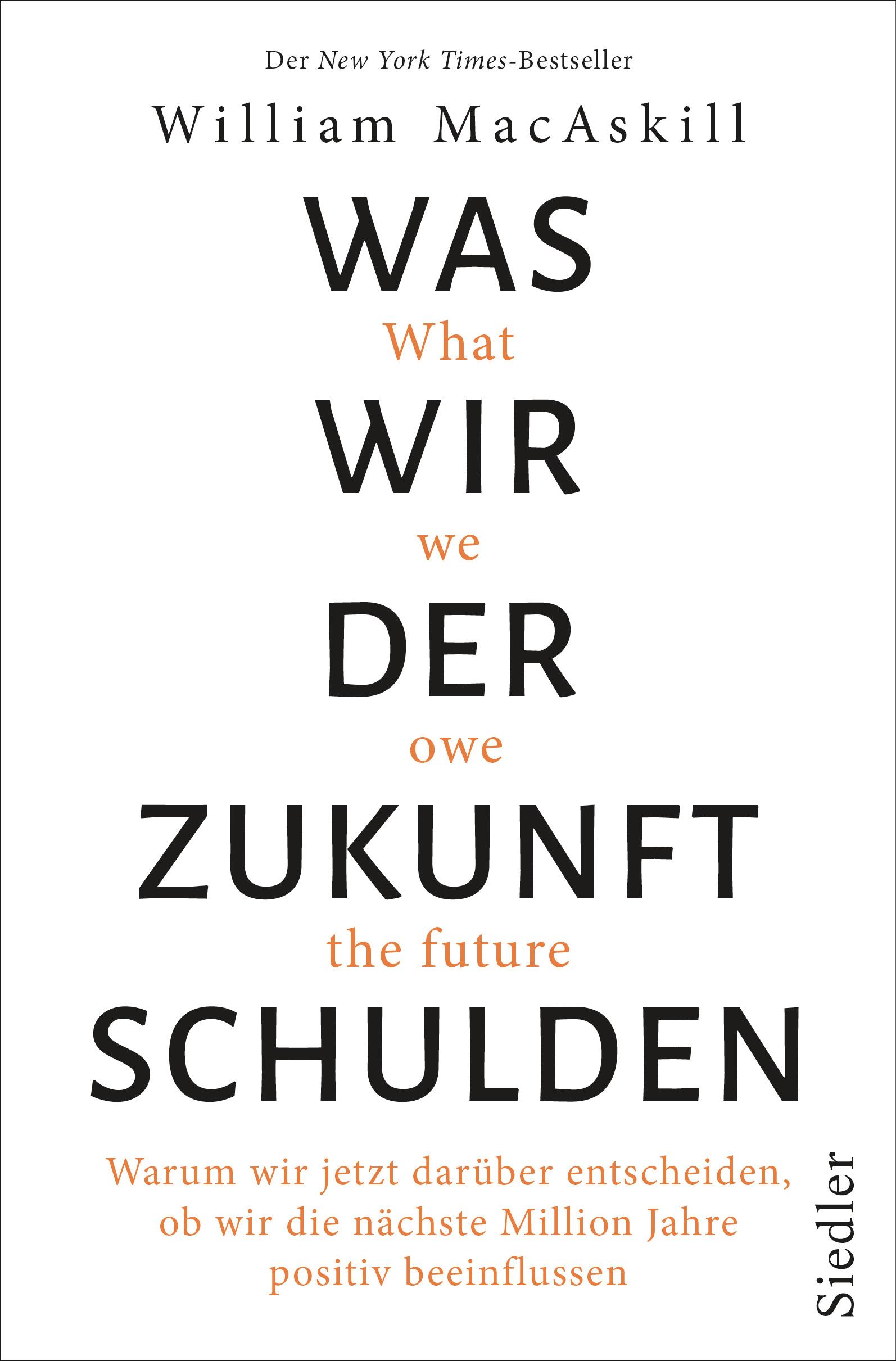 Was wir der Zukunft schulden