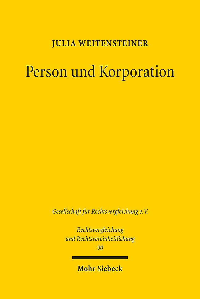 Person und Korporation