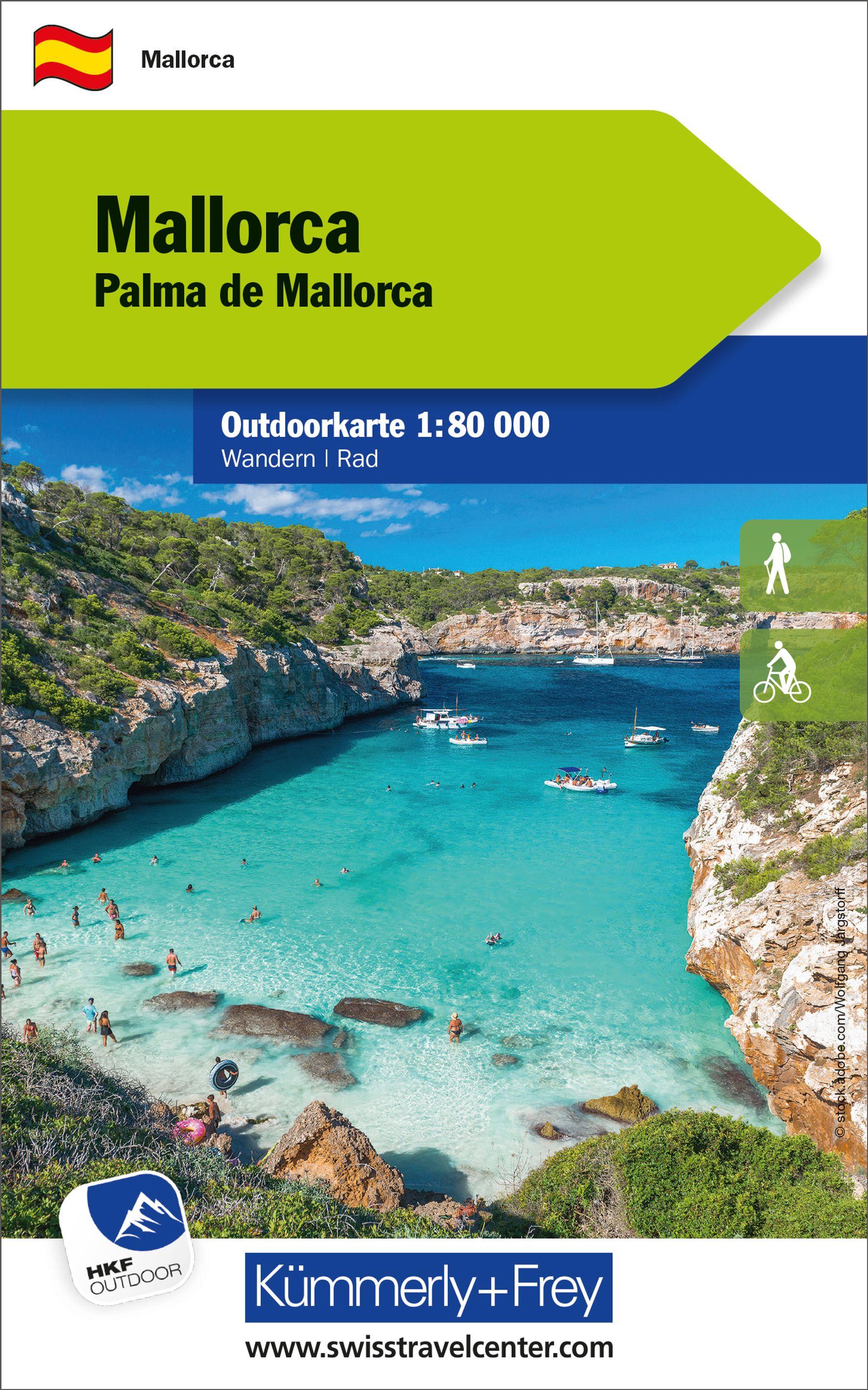 Kümmerly+Frey Outdoorkarte Mallorca 1:80.000