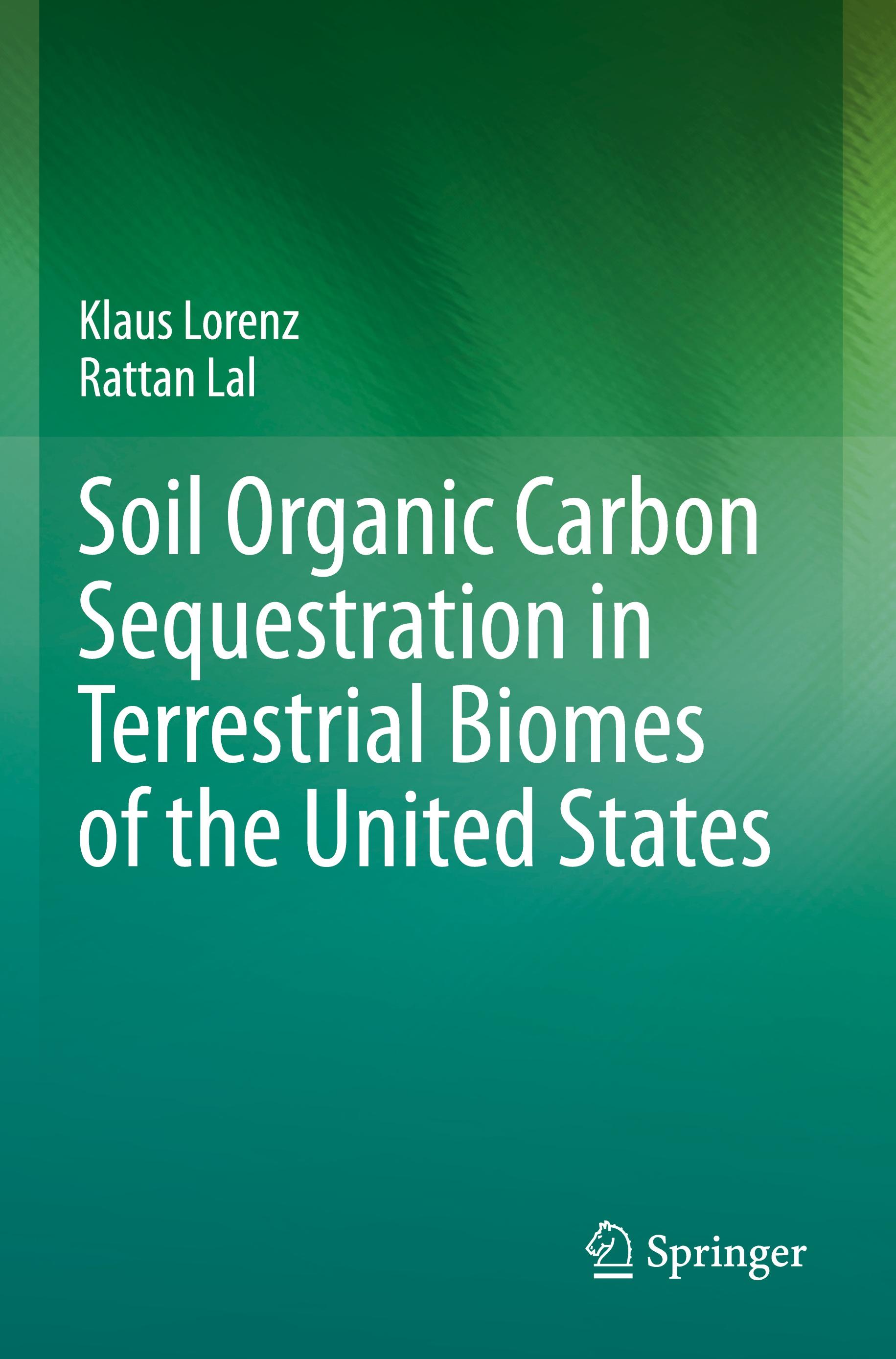 Soil Organic Carbon Sequestration in Terrestrial Biomes of the United States