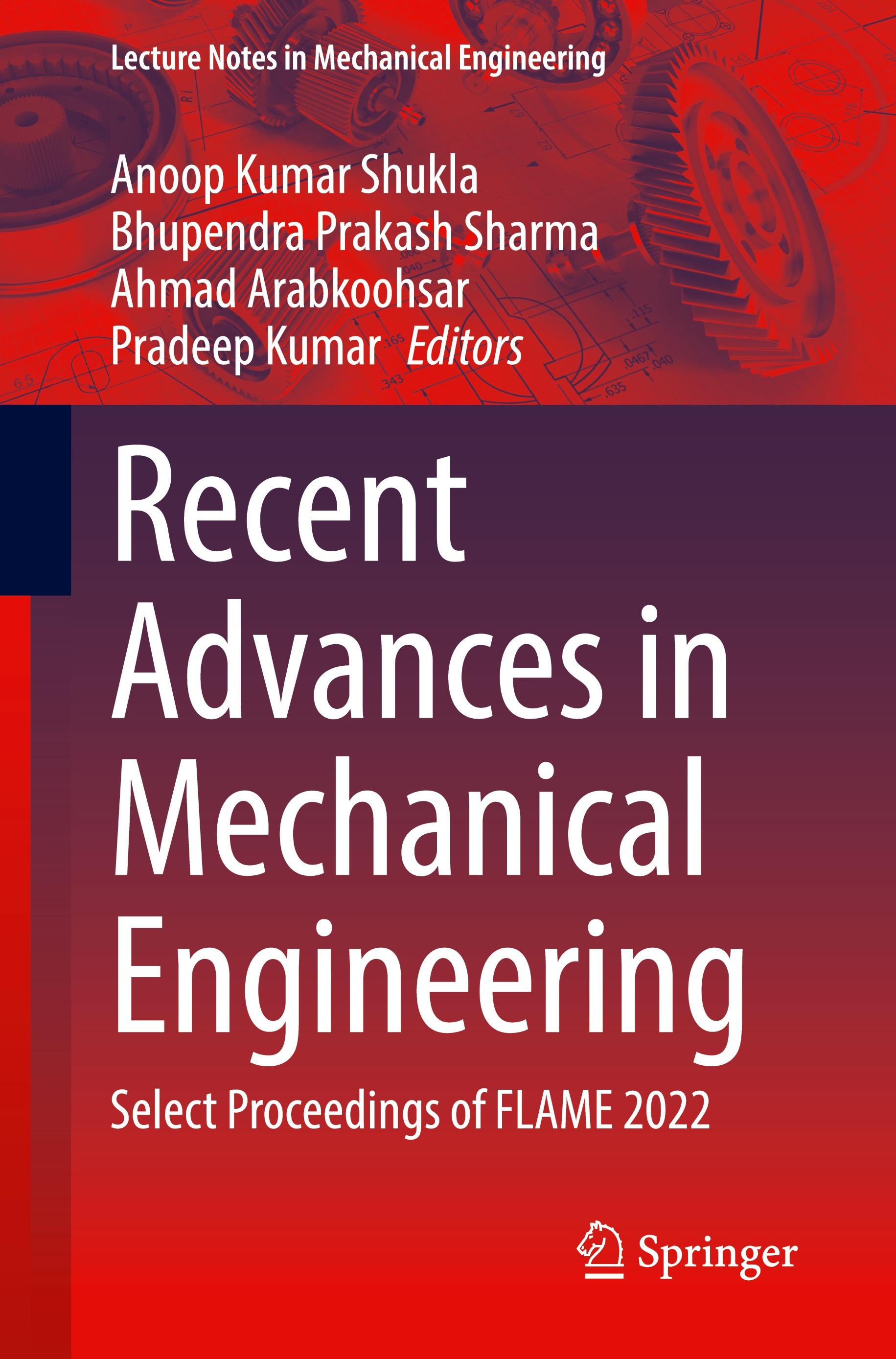 Recent Advances in Mechanical Engineering