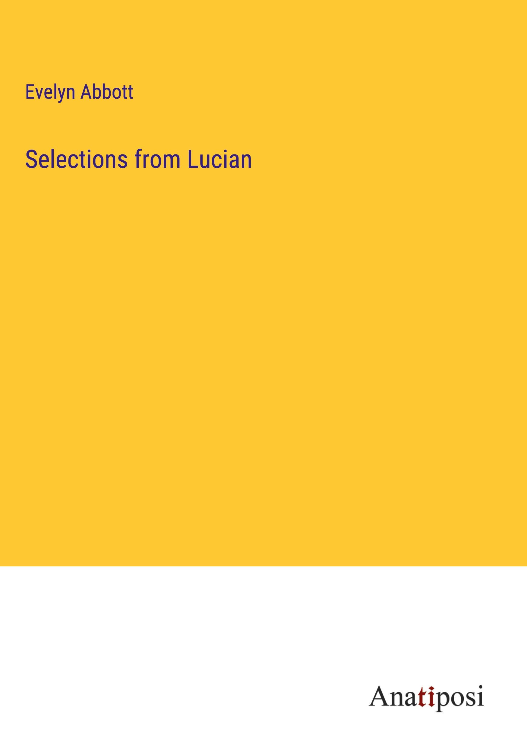 Selections from Lucian