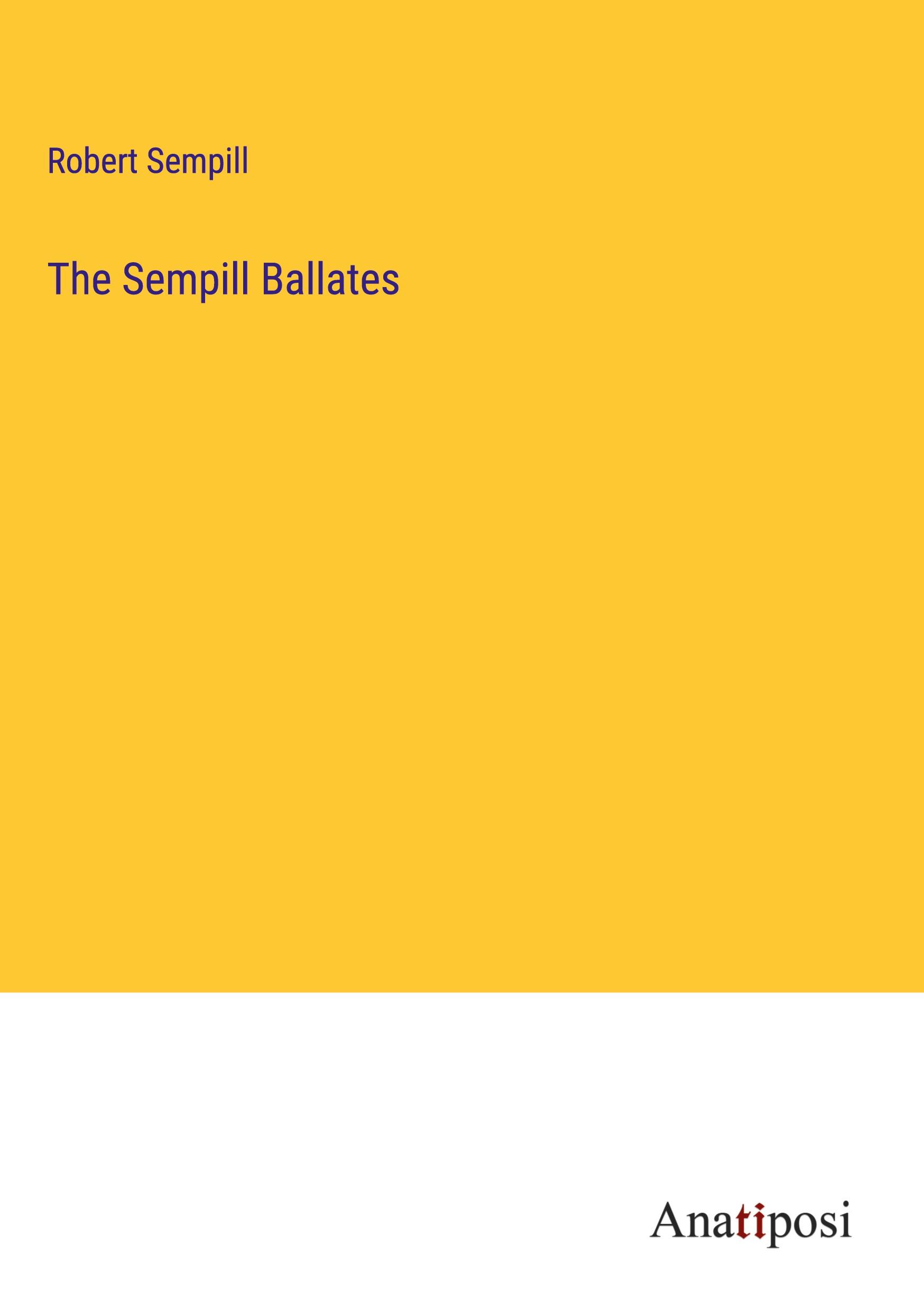 The Sempill Ballates