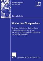 Motive des Blutspendens