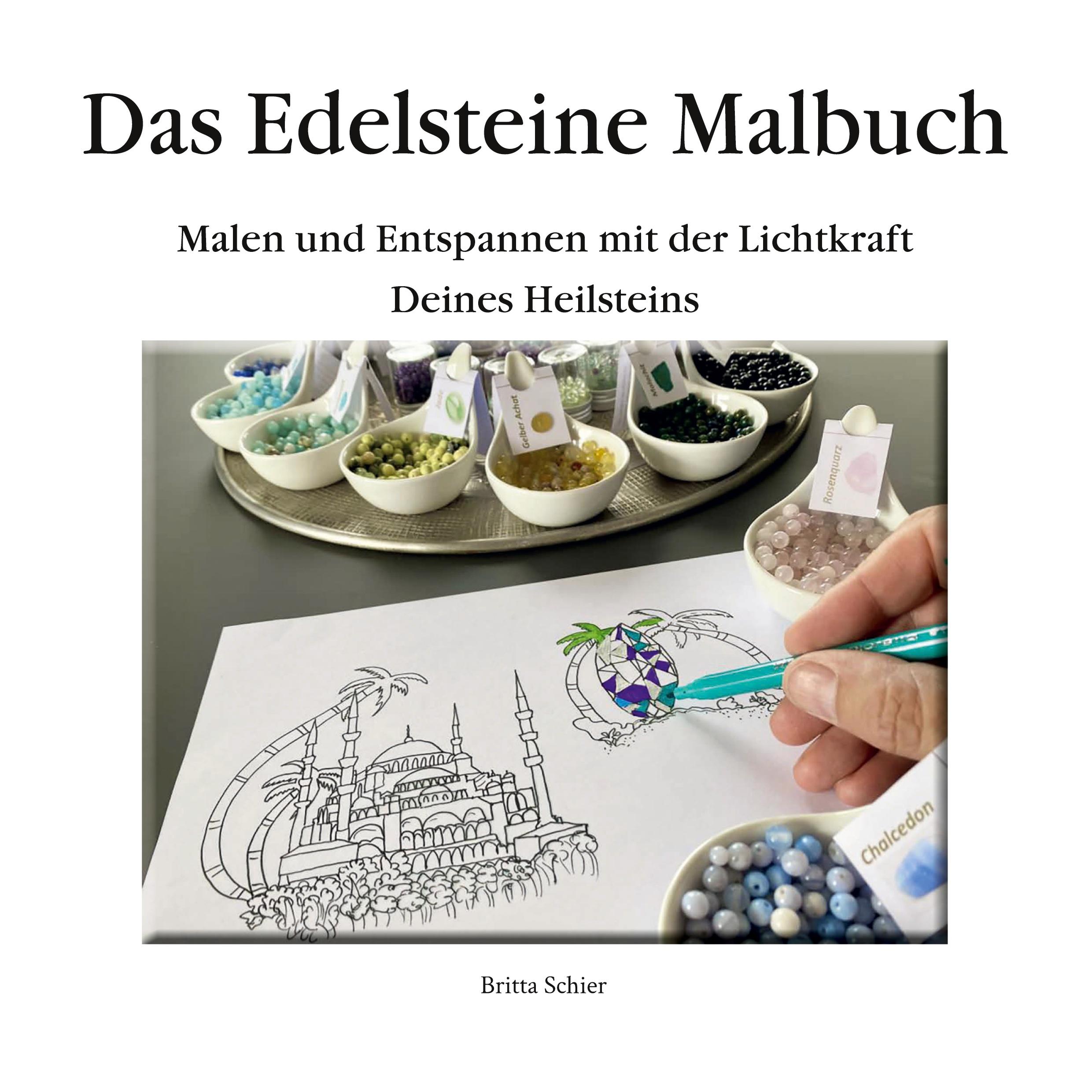 Das Edelsteine-Malbuch