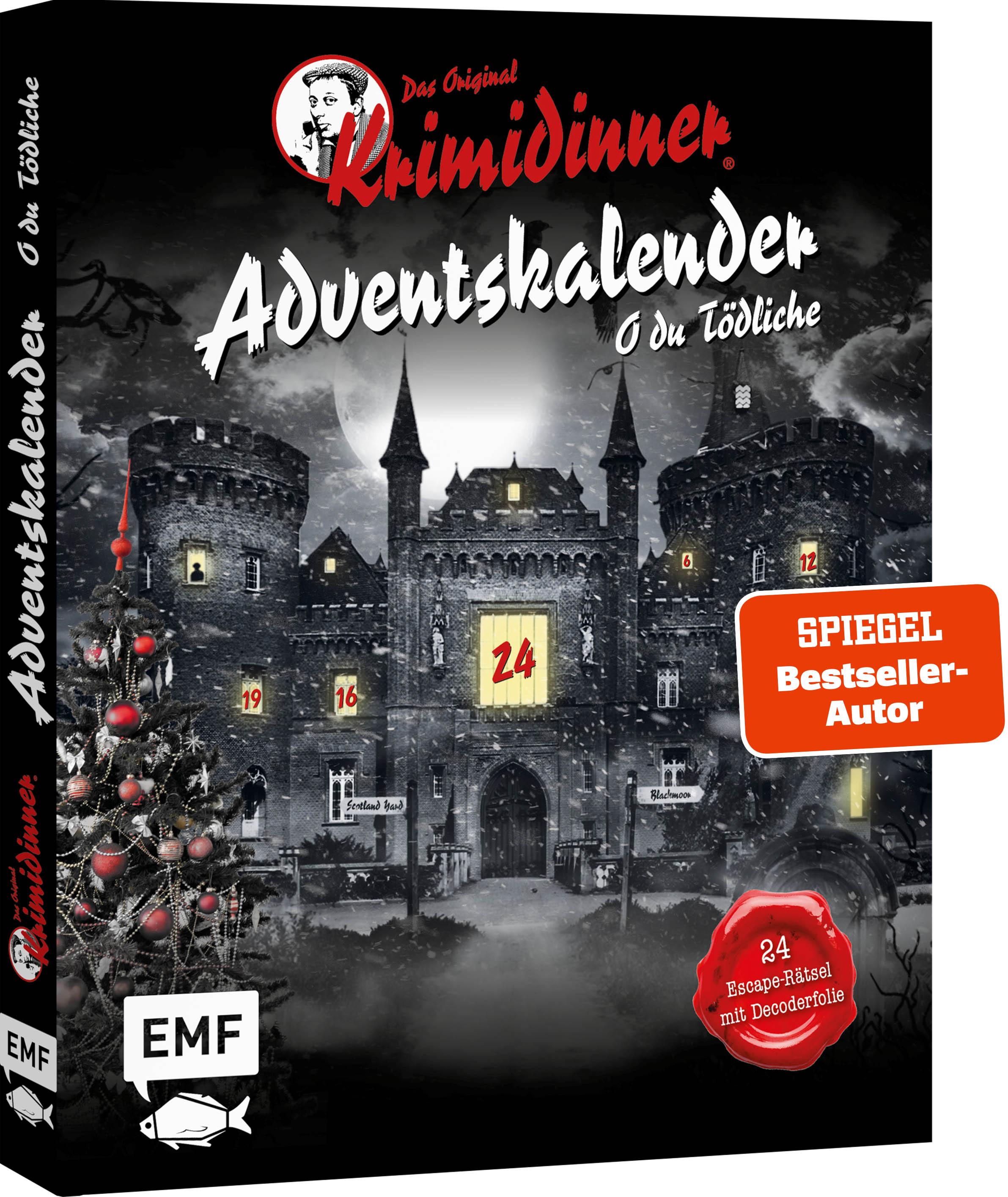 Der offizielle Escape-Adventskalender zum Original Krimidinner®: O du Tödliche - Weihnachten bei den Ashtonburrys