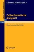 Zahlentheoretische Analysis II