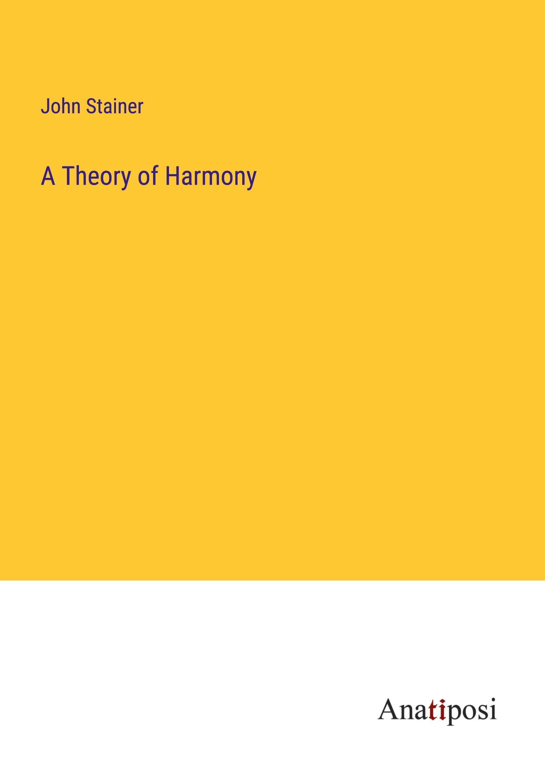 A Theory of Harmony