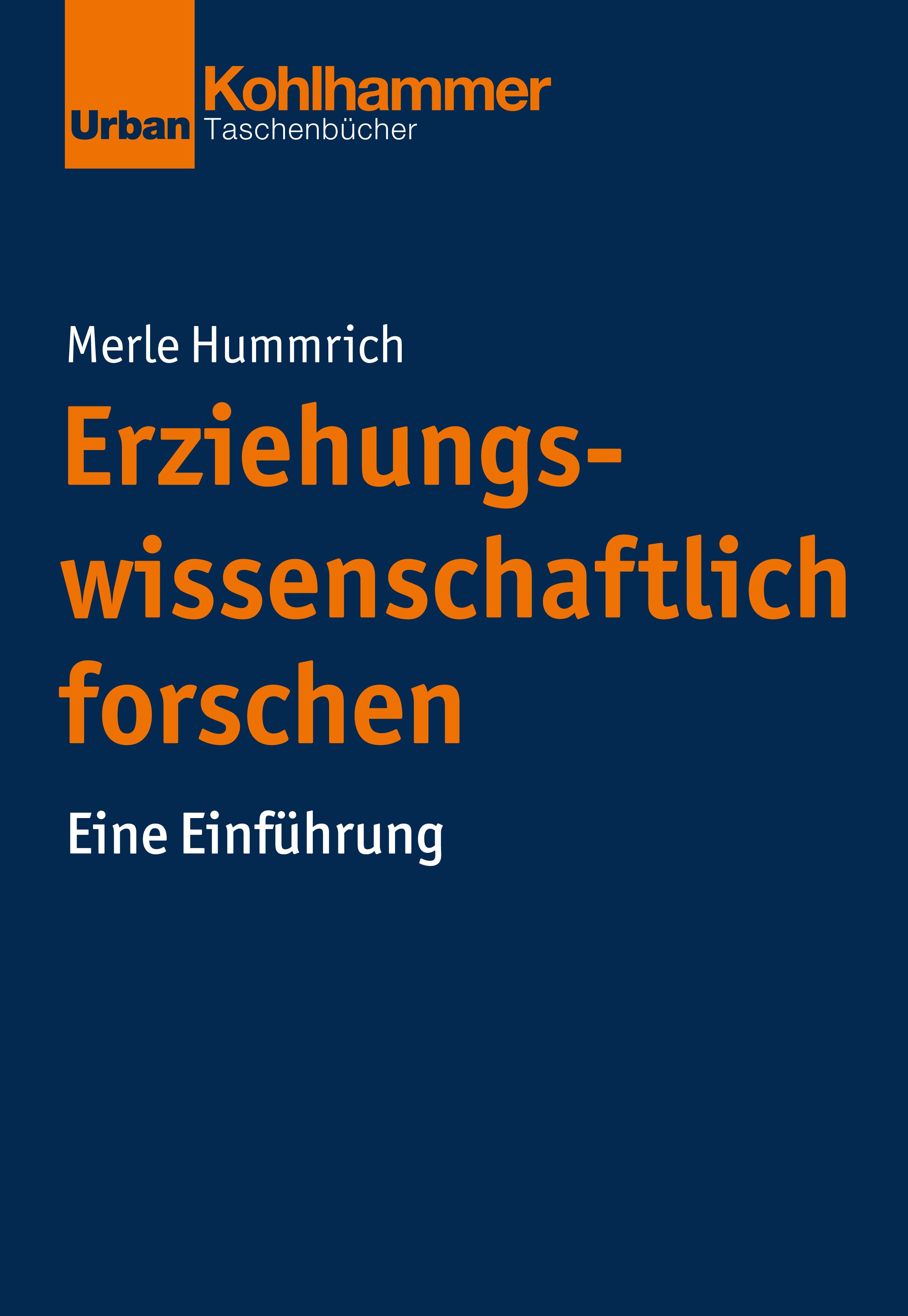 Erziehungswissenschaftlich forschen