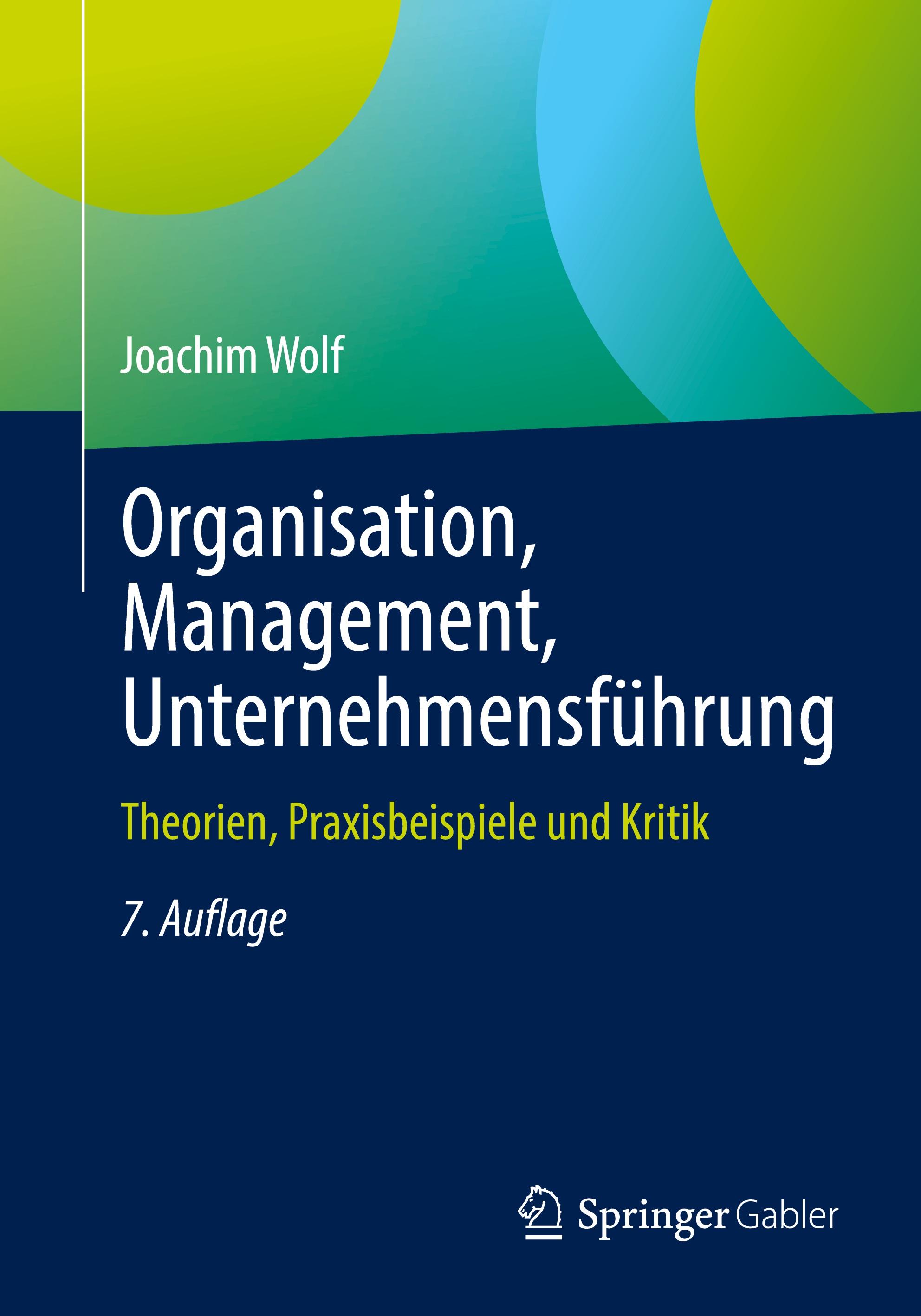 Organisation, Management, Unternehmensführung