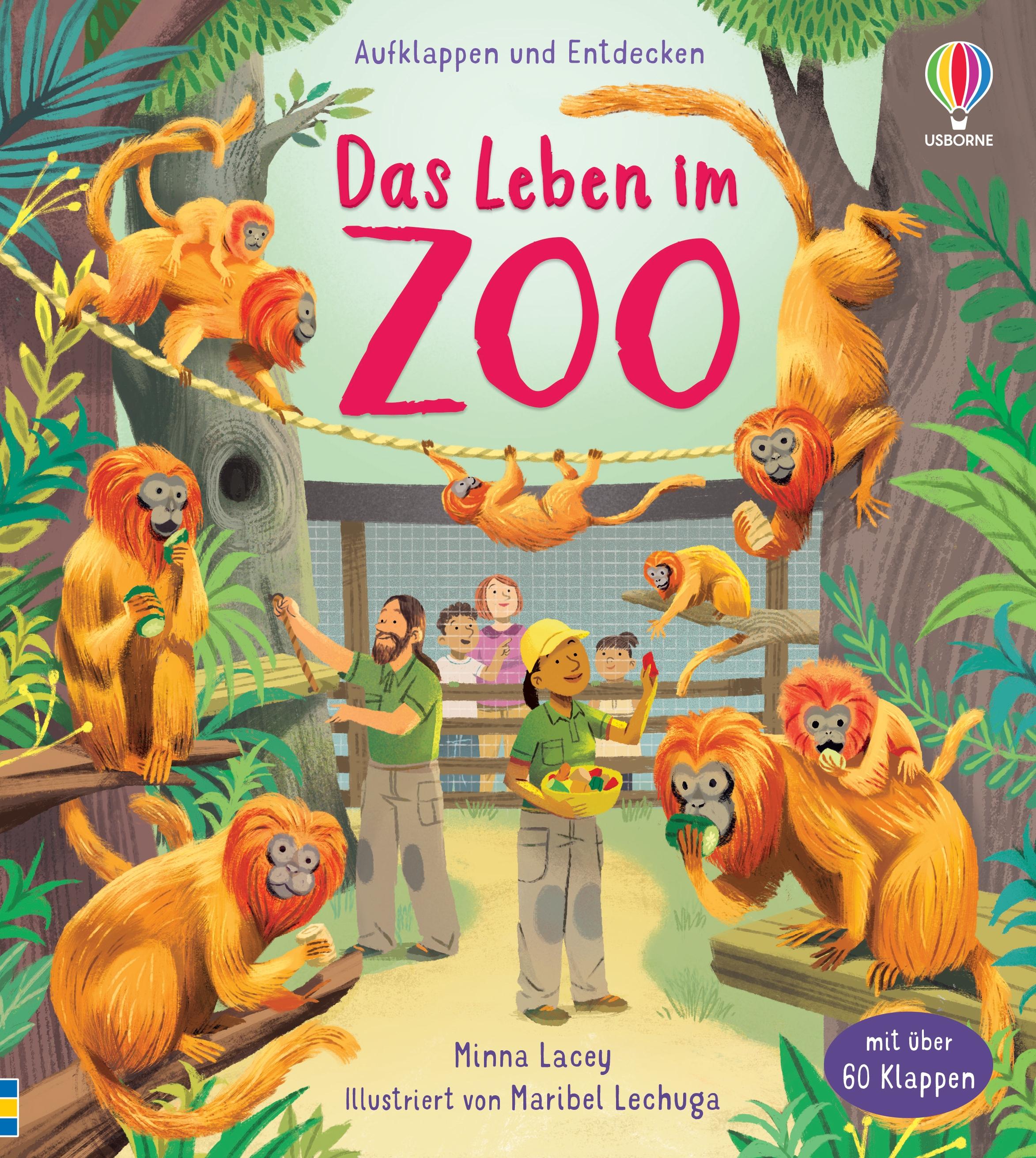 Aufklappen und Entdecken: Das Leben im Zoo