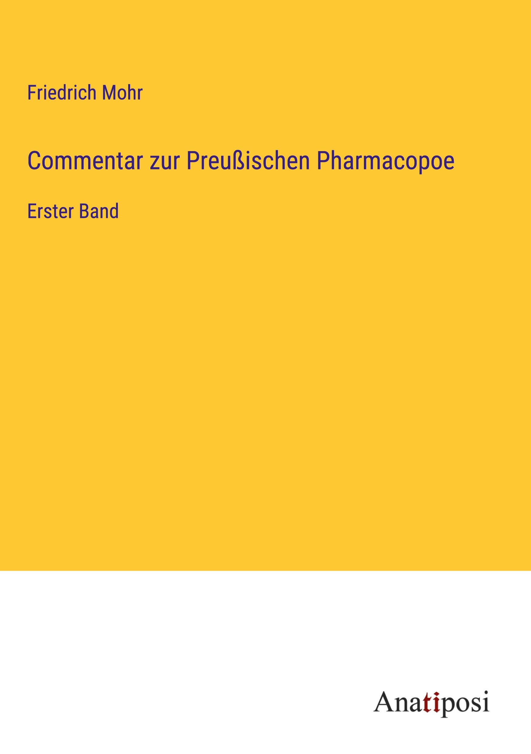 Commentar zur Preußischen Pharmacopoe