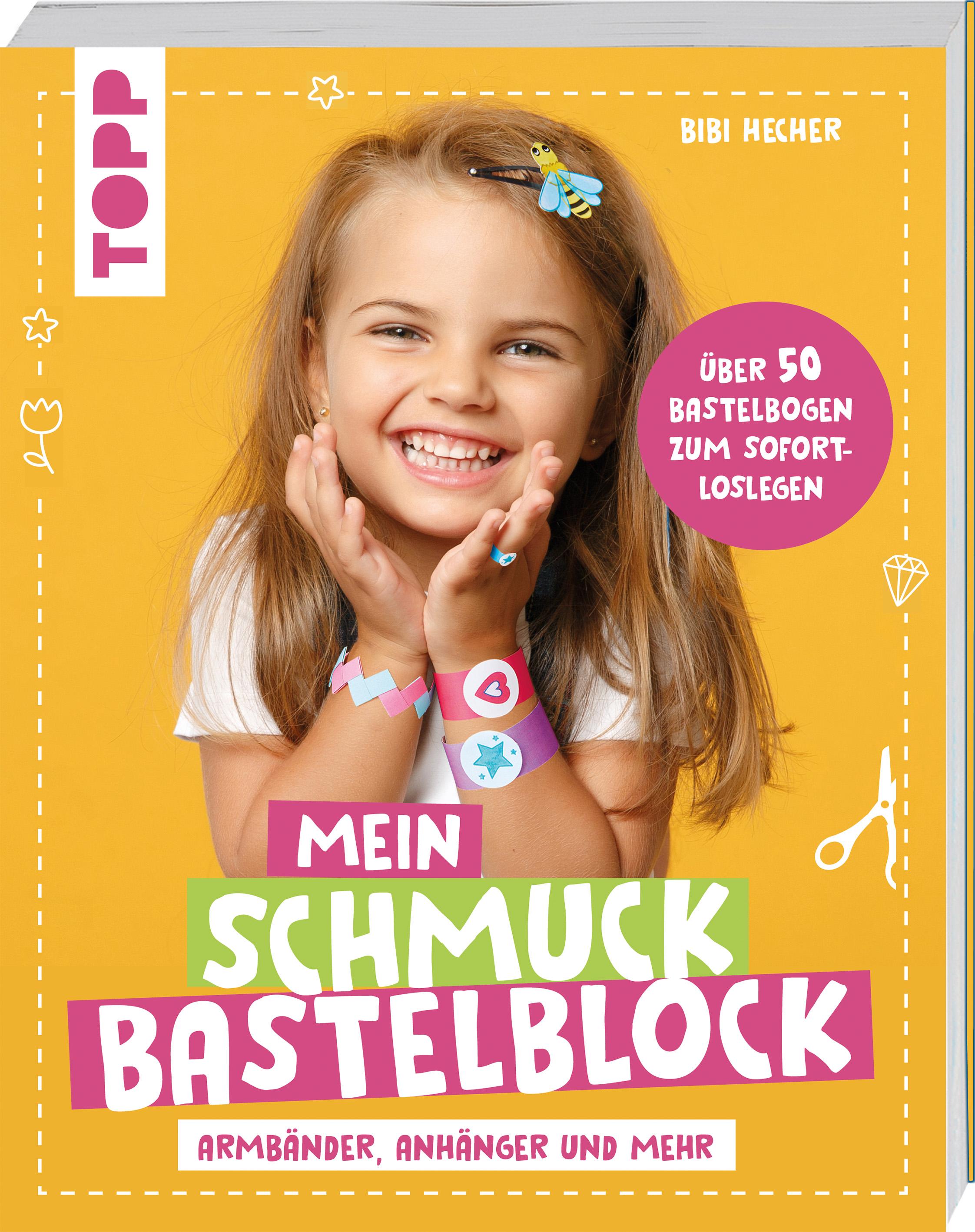 Kinderschmuck. Papierbastelblock