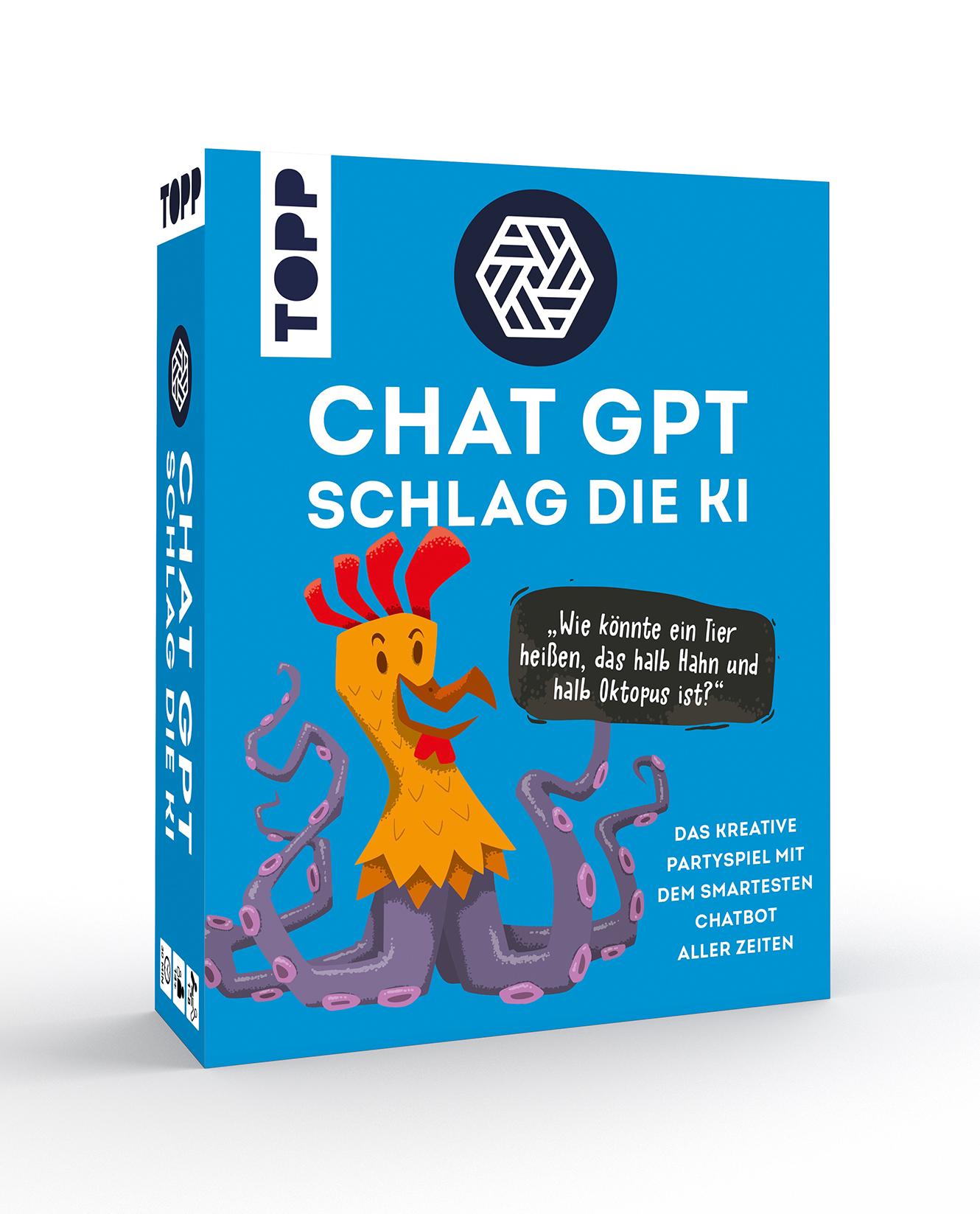 ChatGPT - Schlag die KI. Das kreative Partyspiel mit dem smartesten Chatbot aller Zeiten