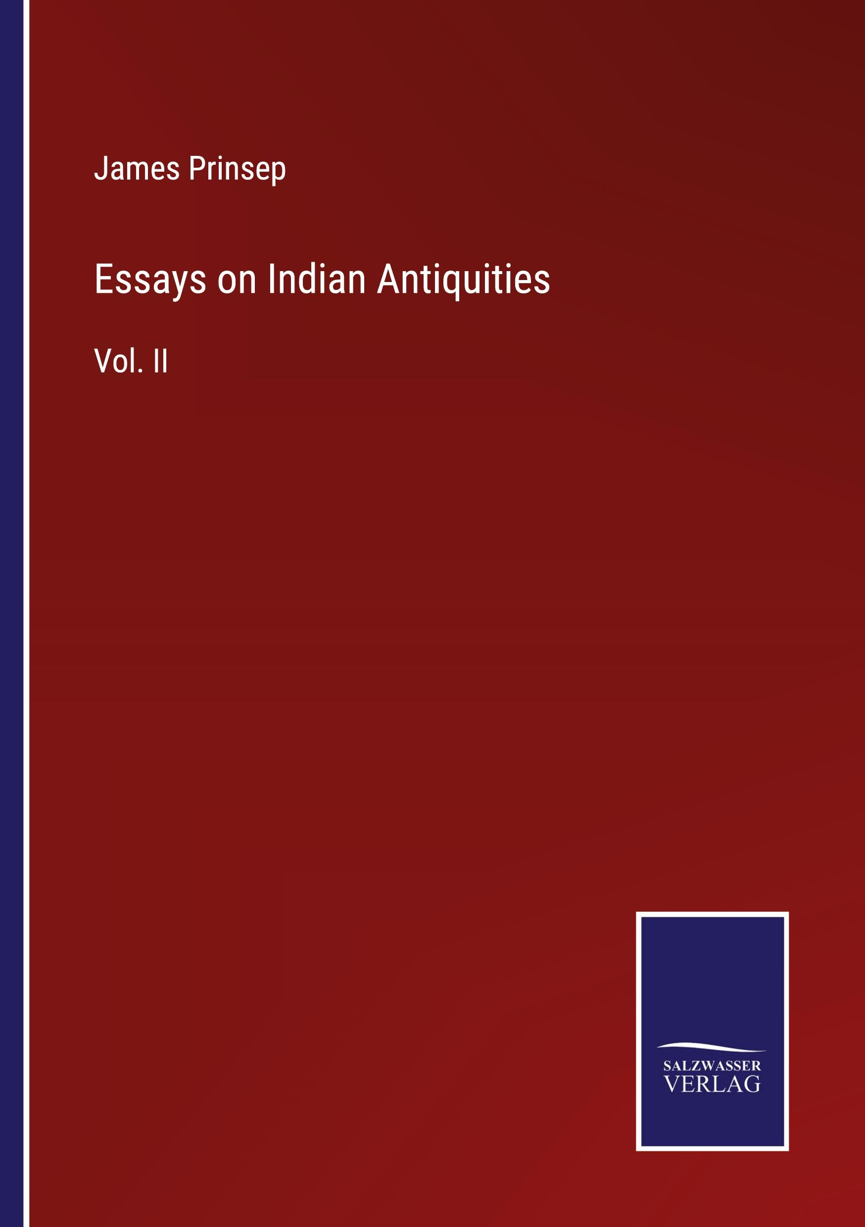 Essays on Indian Antiquities