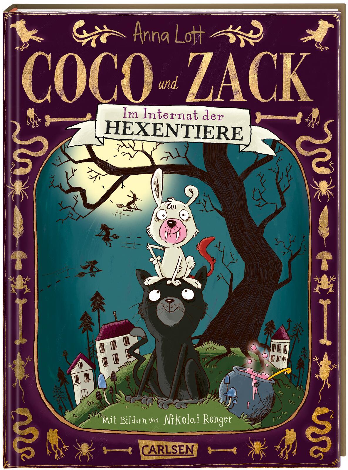 Coco und Zack: Coco und Zack - Im Internat der Hexentiere.