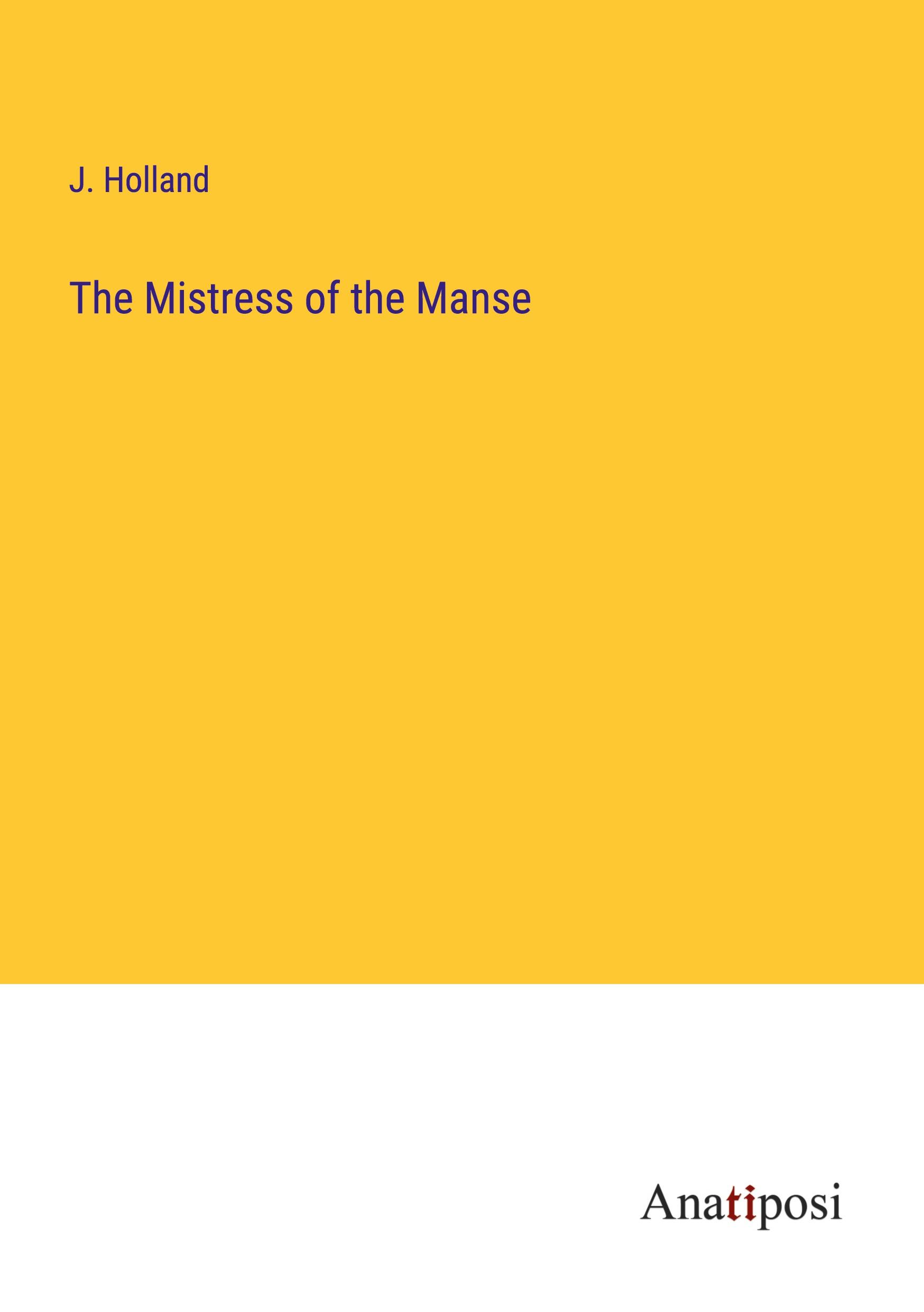 The Mistress of the Manse