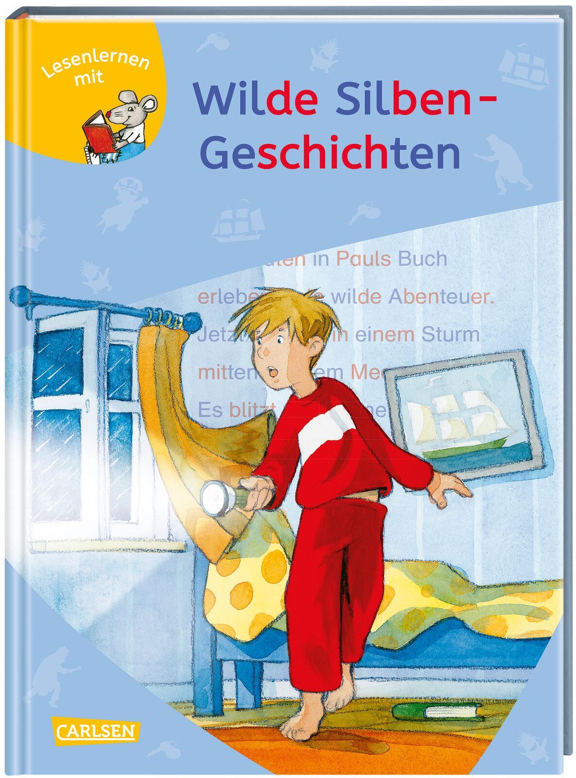 LESEMAUS zum Lesenlernen Sammelbände: Wilde Silben-Geschichten