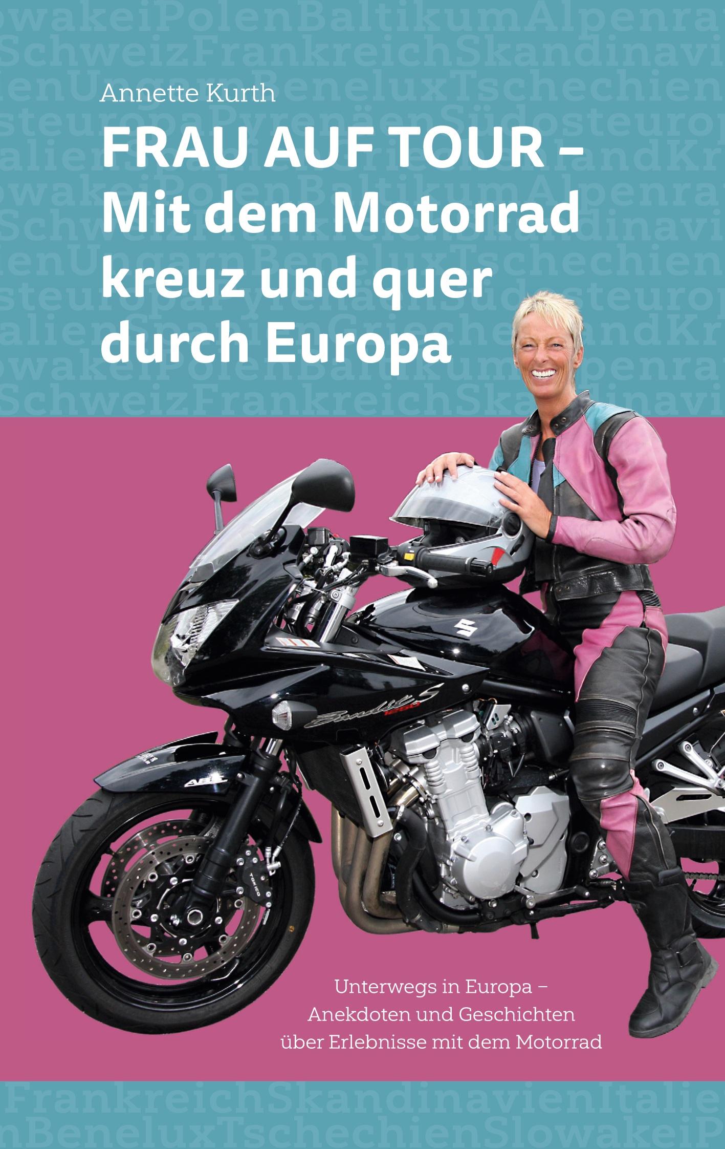 Frau auf Tour