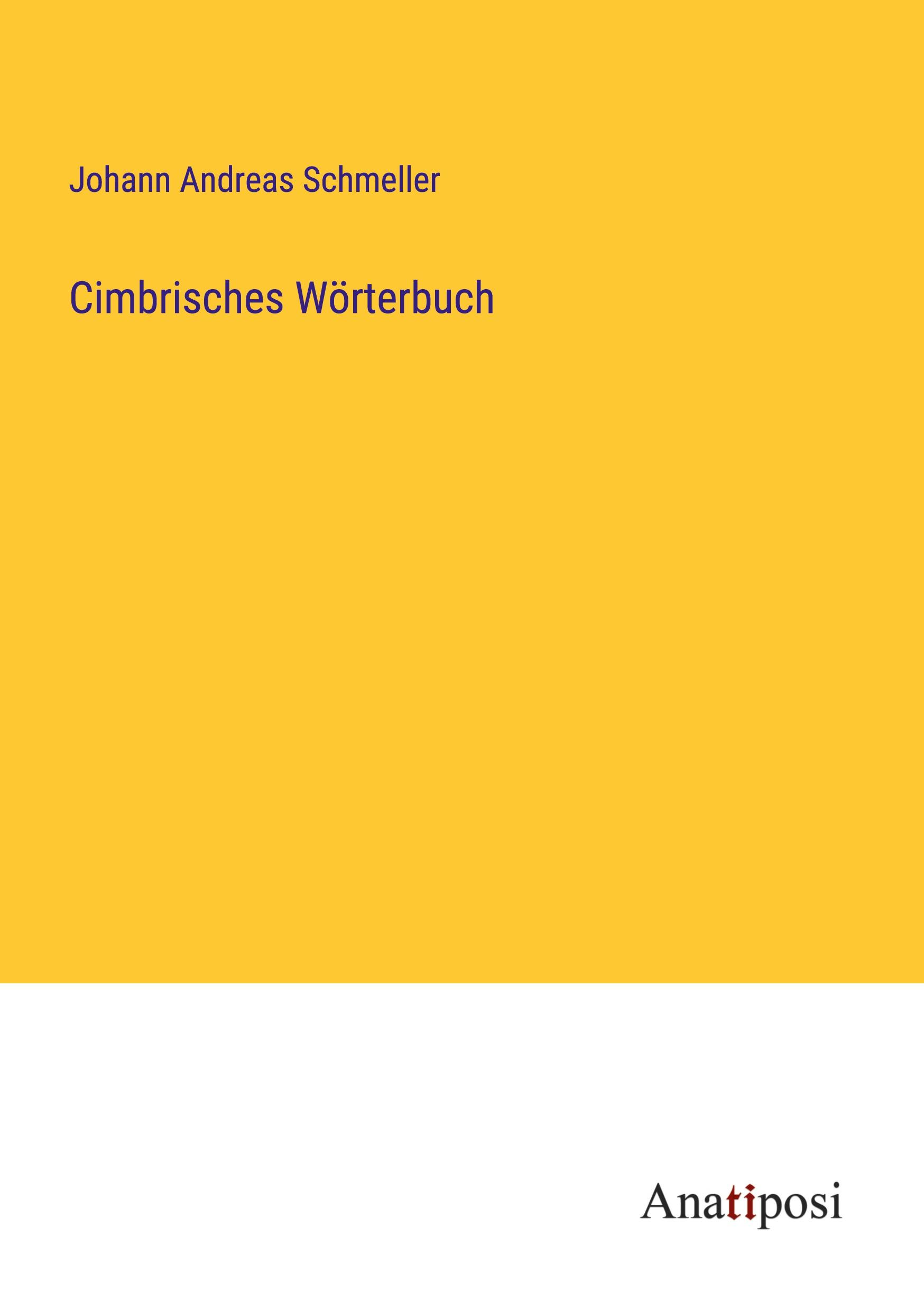 Cimbrisches Wörterbuch