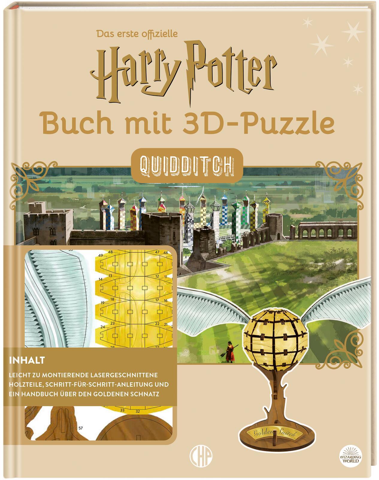 Harry Potter - Quidditch - Das offizielle Buch mit 3D-Puzzle Fan-Art