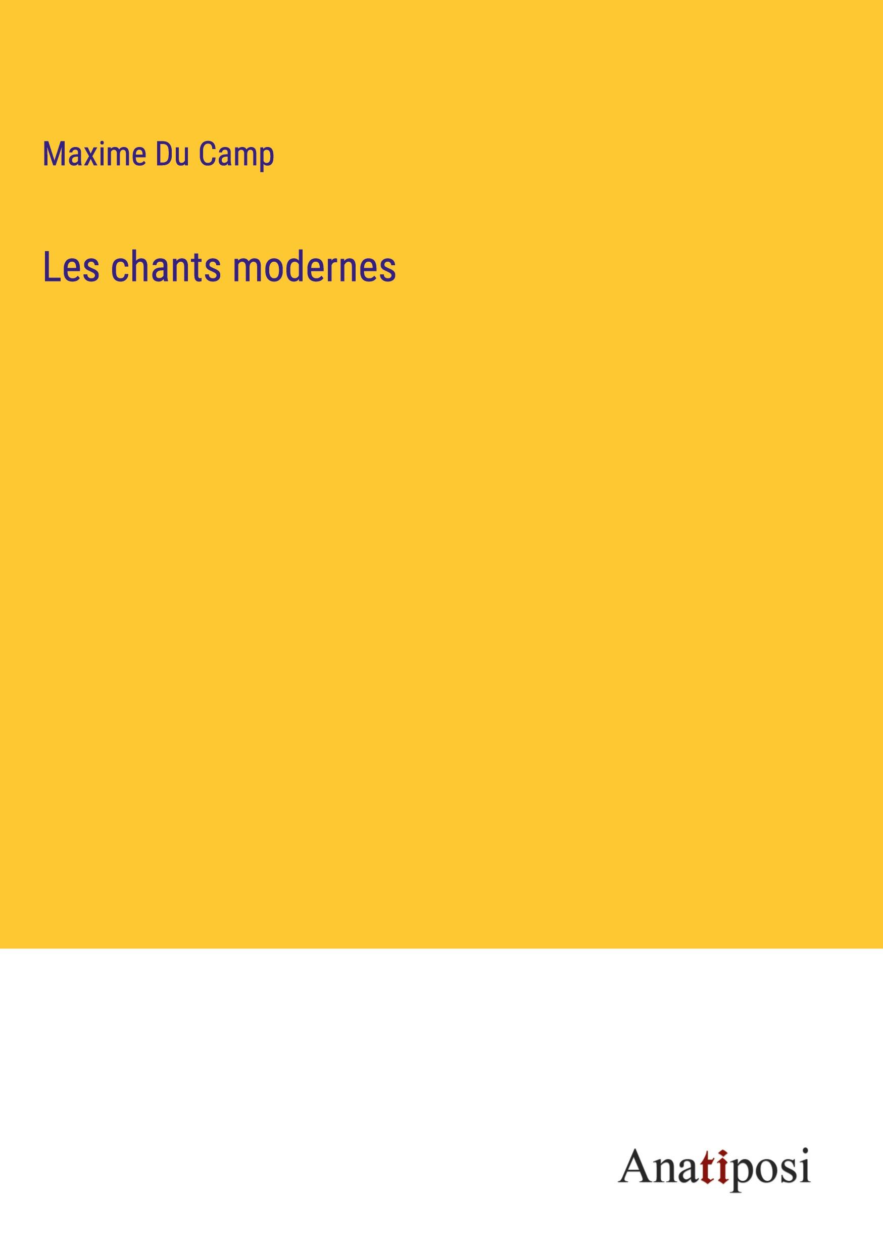 Les chants modernes