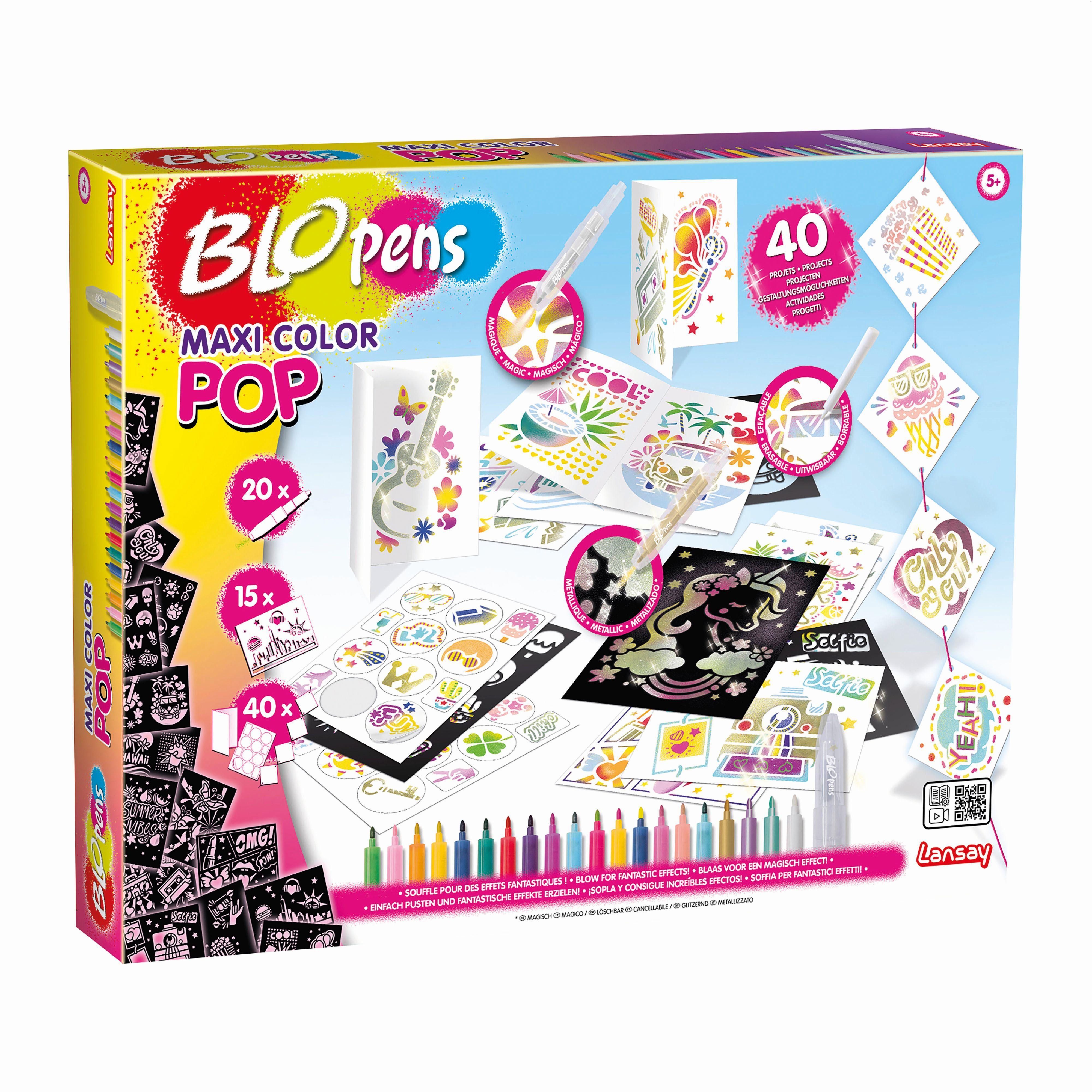 Blopens - Sprühstifteset Maxi Pop Art