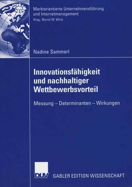 Innovationsfähigkeit und nachhaltiger Wettbewerbsvorteil