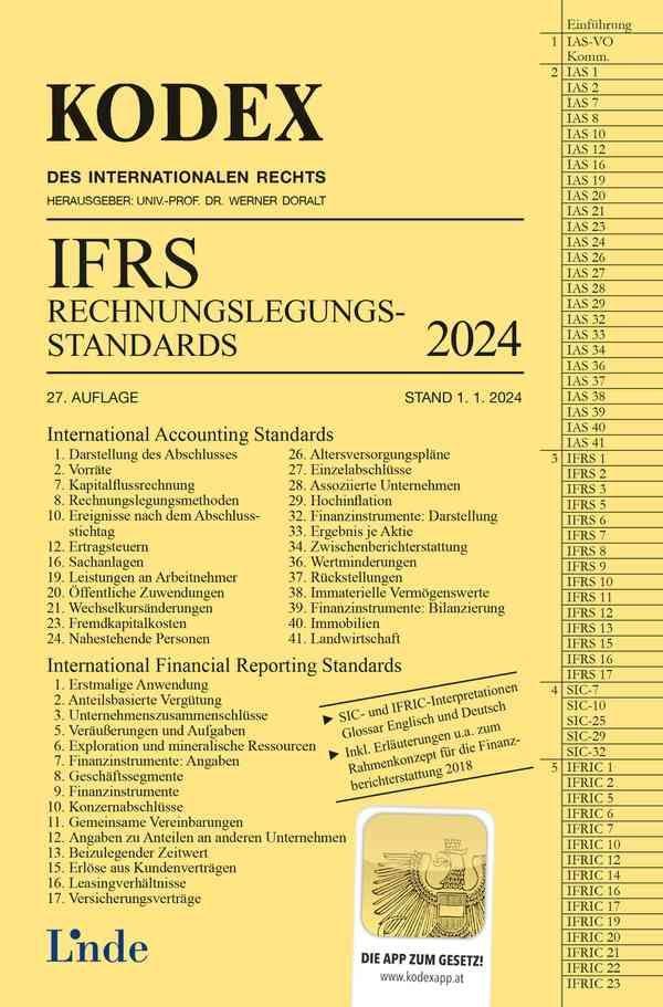 KODEX IFRS - Rechnungslegungsstandards 2024