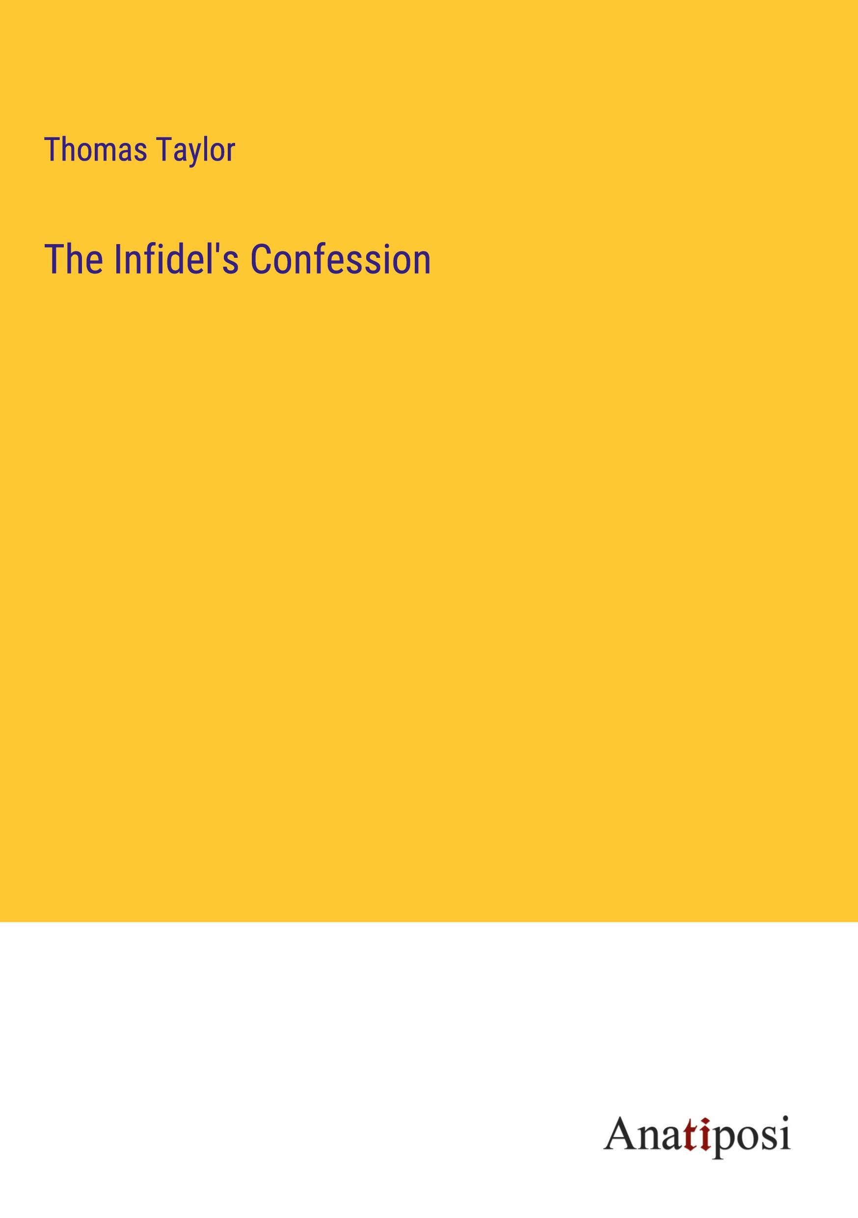 The Infidel's Confession