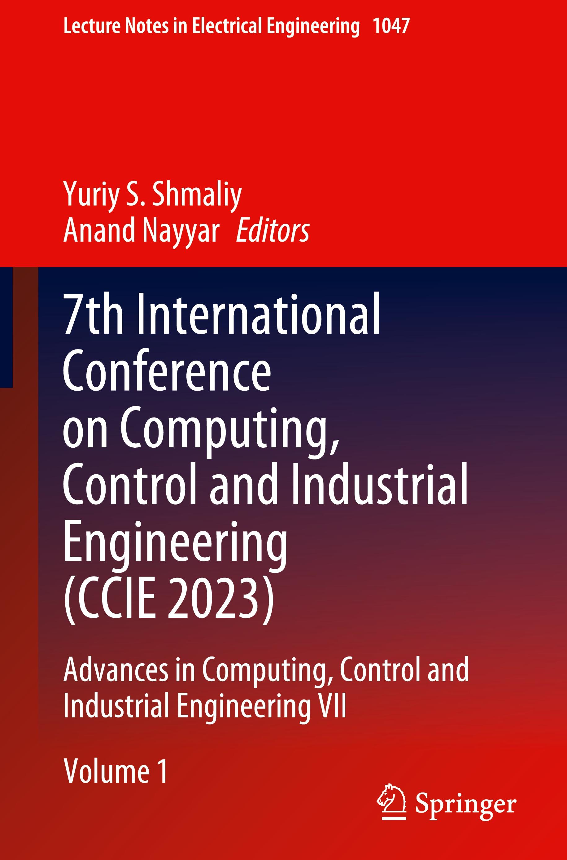 7th International Conference on Computing, Control and Industrial Engineering (CCIE 2023)