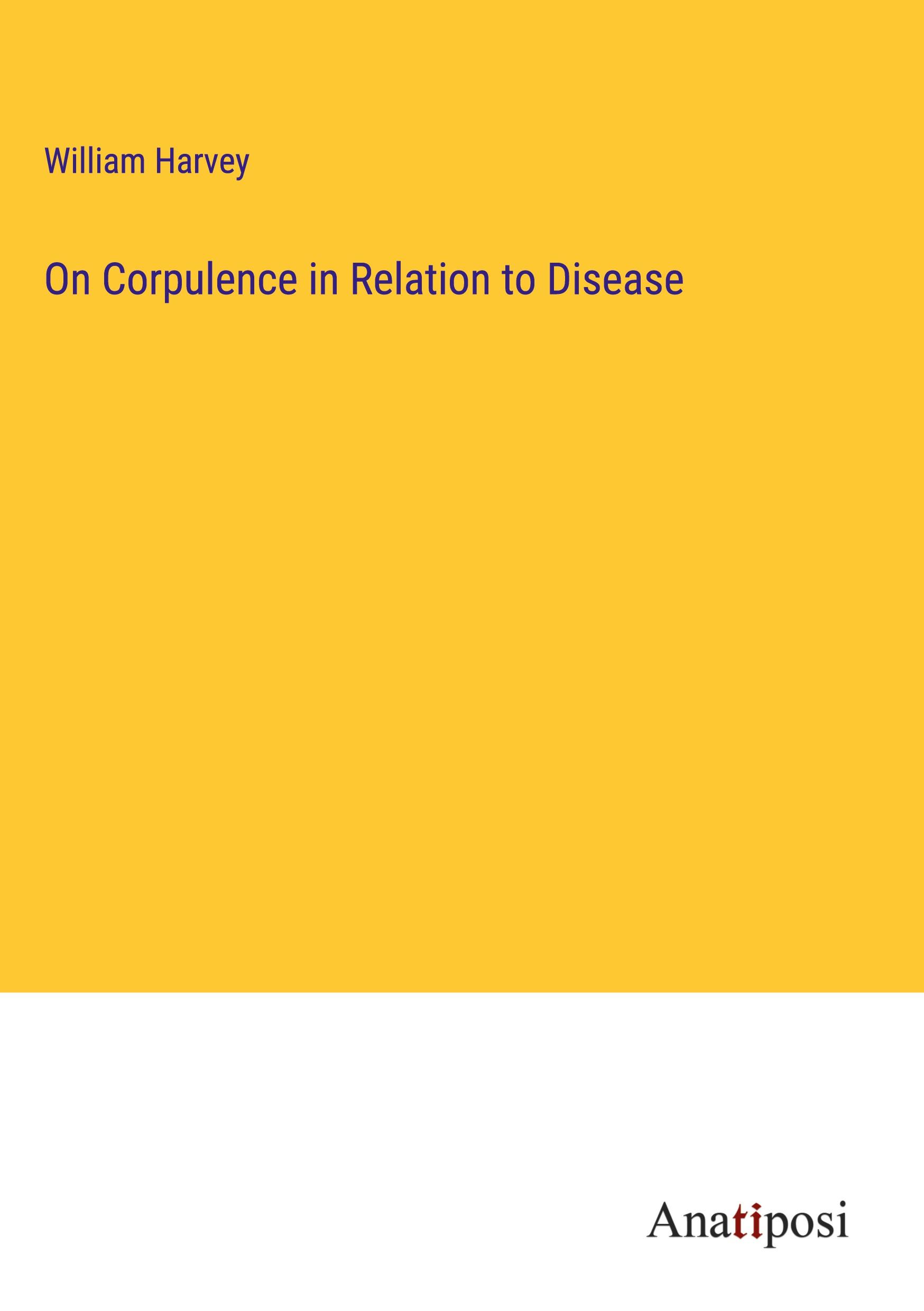 On Corpulence in Relation to Disease